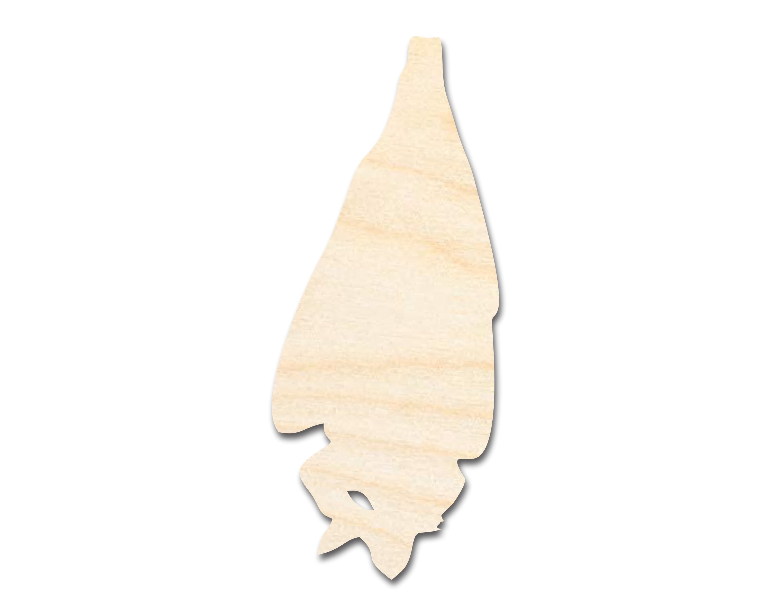Unfinished Craft - Wood Hanging Bat Shape with Sizes Up to 46 Inches