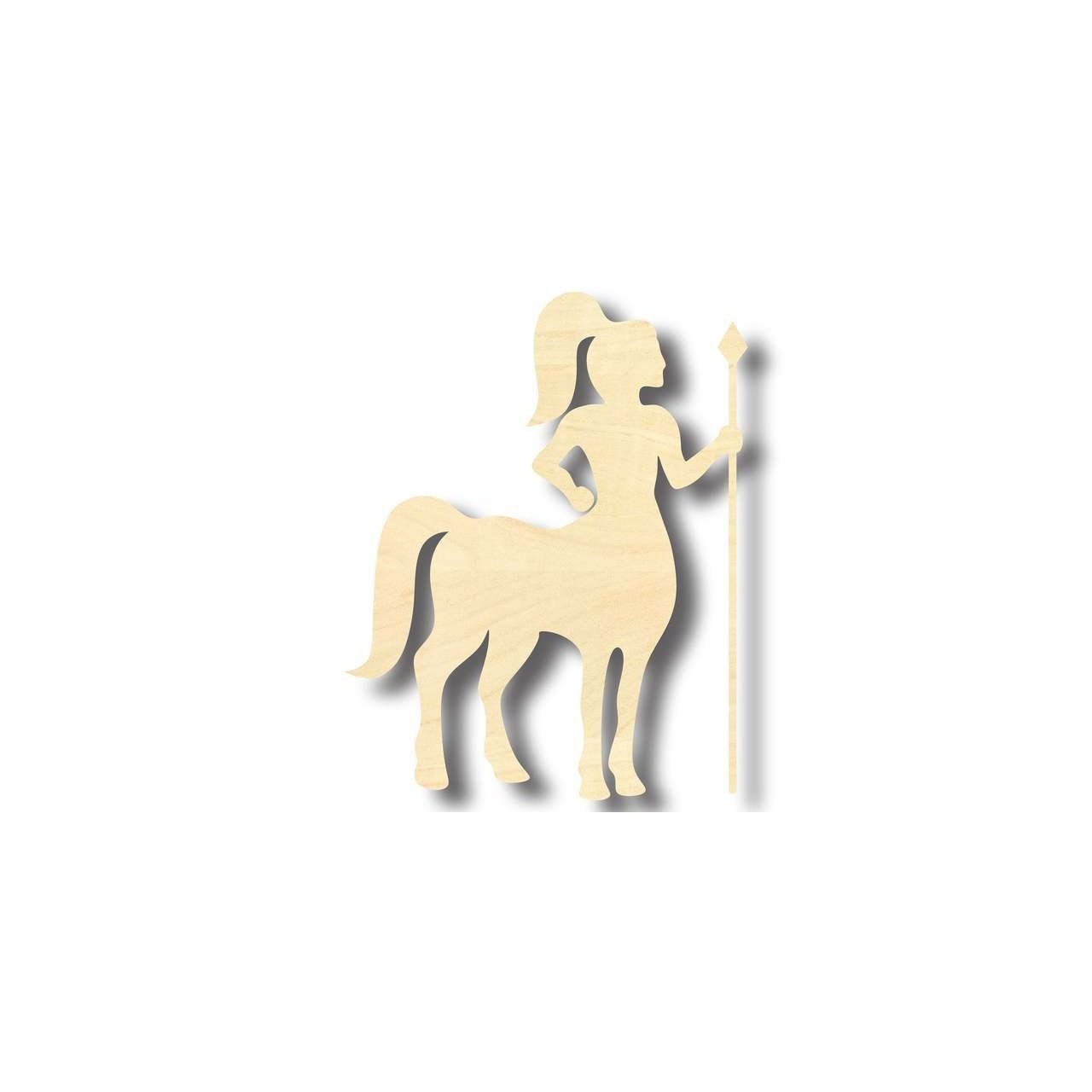 DIY Unfinished Wood Mythical Centaur Shape - Up to 46 Inches