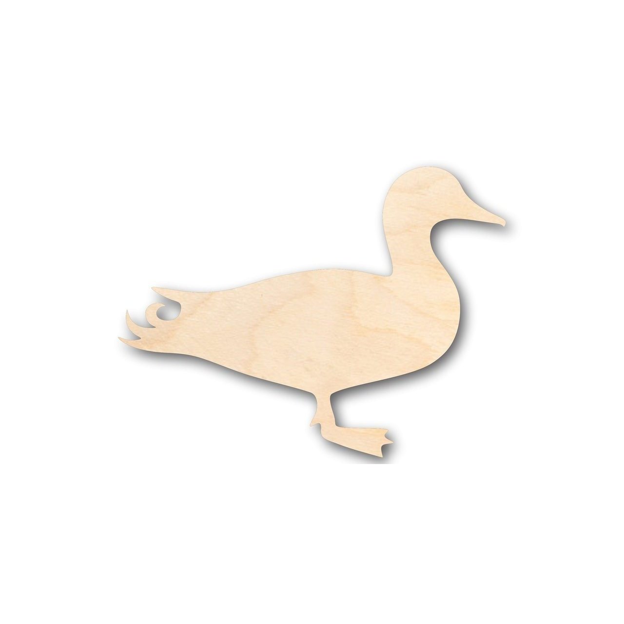 DIY Unfinished Baltic Birch Wood Mallard Duck Shapes up to 24 Inches
