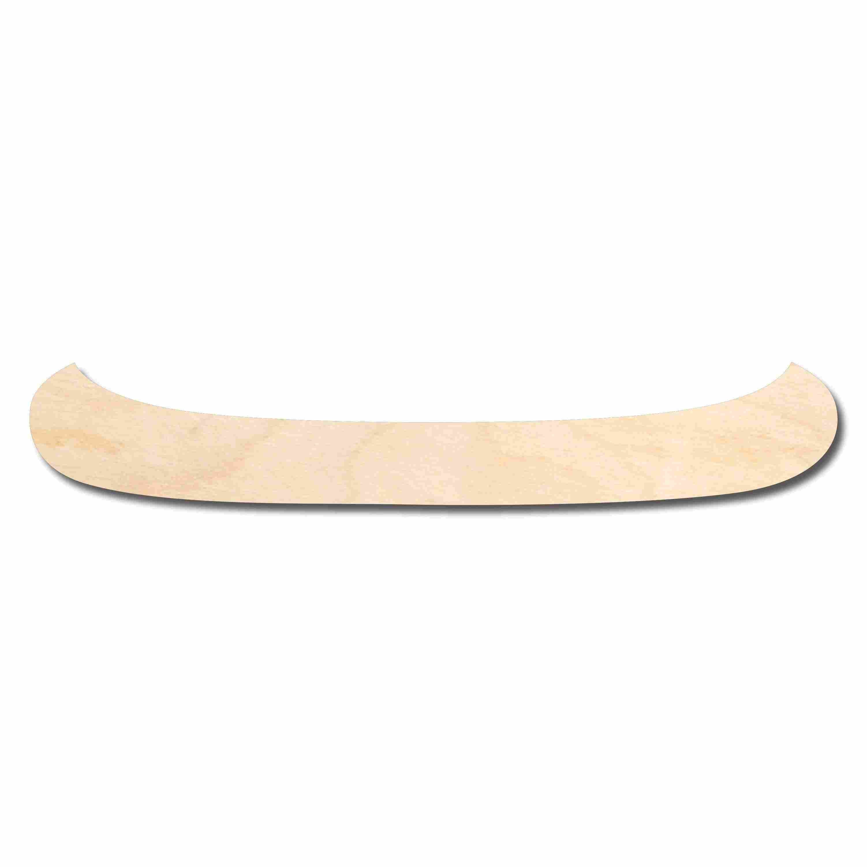 DIY Unfinished Wood Canoe Silhouette - Up to 46 Inches for Crafting