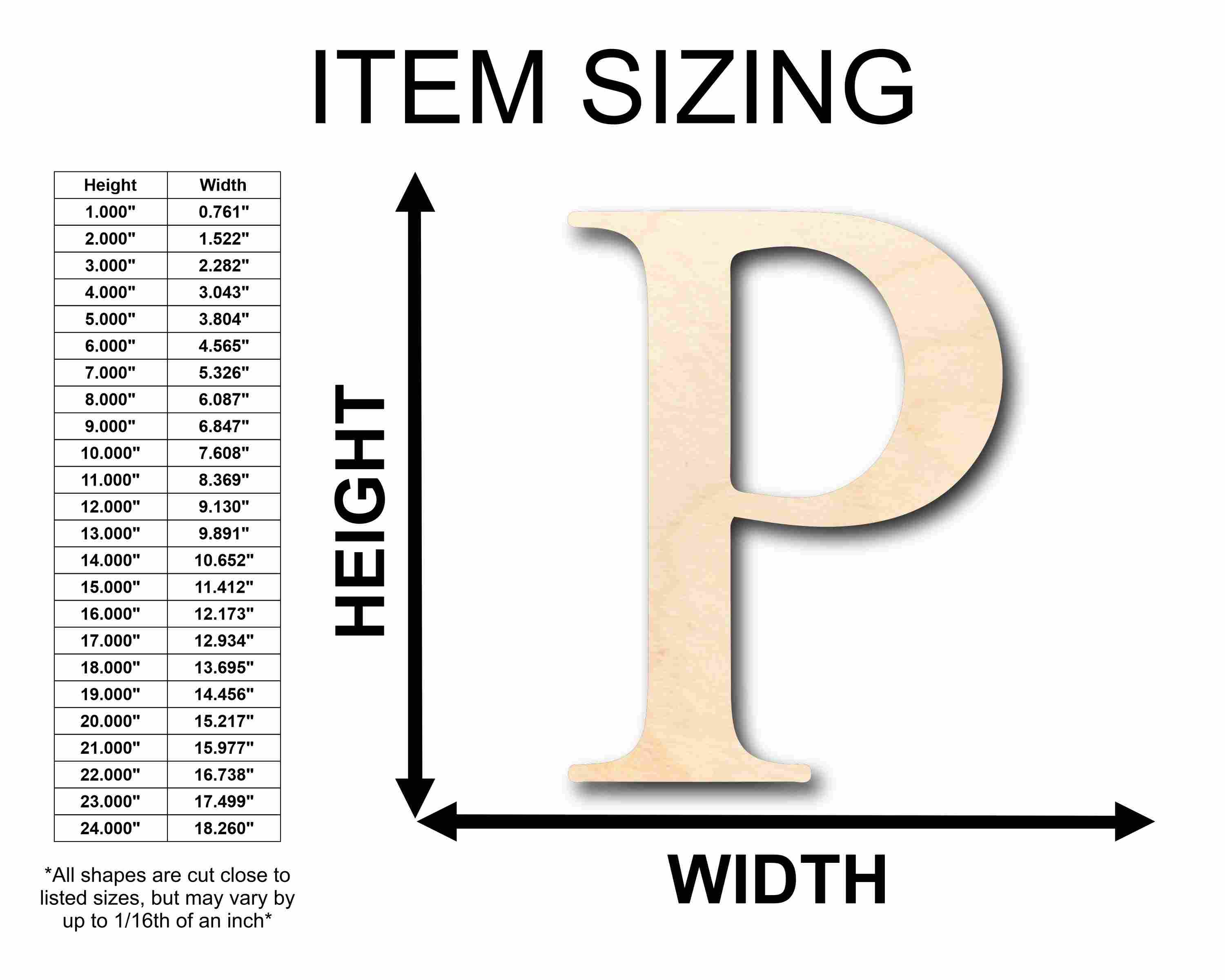 Unfinished Wood Rho Silhouette - Ideal for Up to 46 Do - It - Yourself Craft Projects