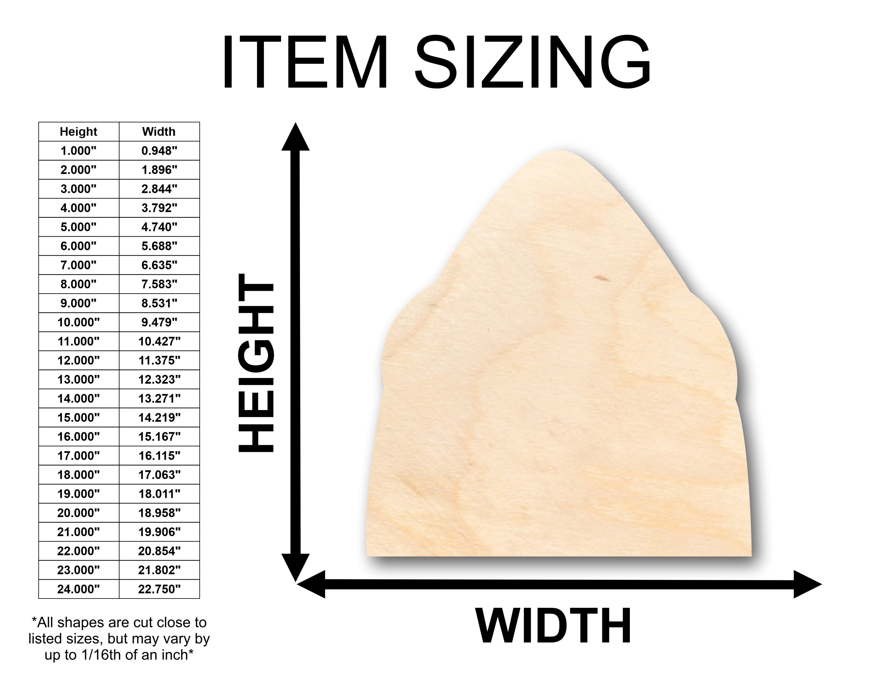 DIY Unfinished Wood Shark Head Shape Crafts up to 46 Inches