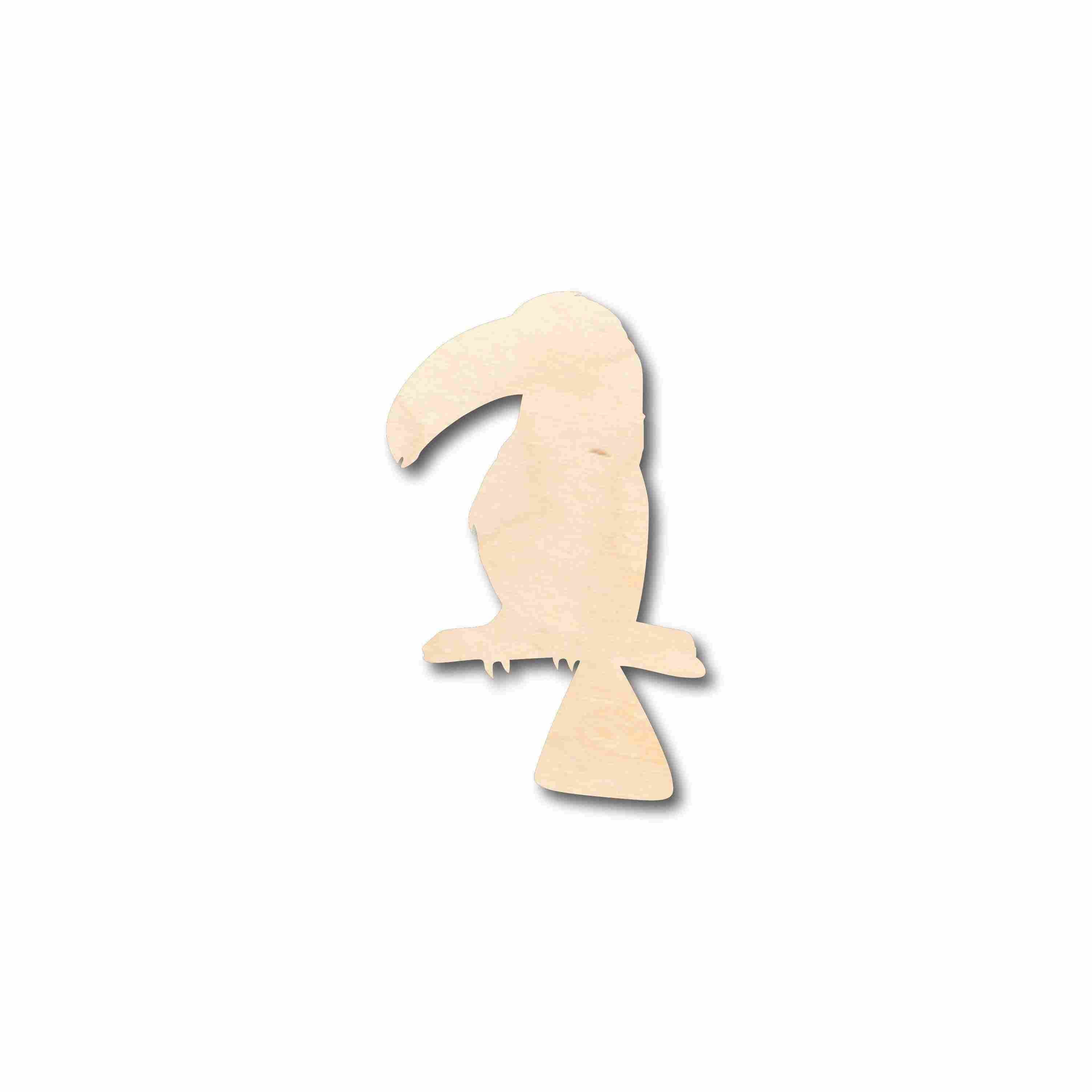 DIY Unfinished Wood Toucan Bird Jungle Silhouette - Up to 46 for Crafts