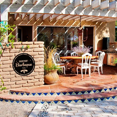 Metal Wall Decor for Backyard BBQ | 15 Different Color Choices for Outdoor Grill Sign