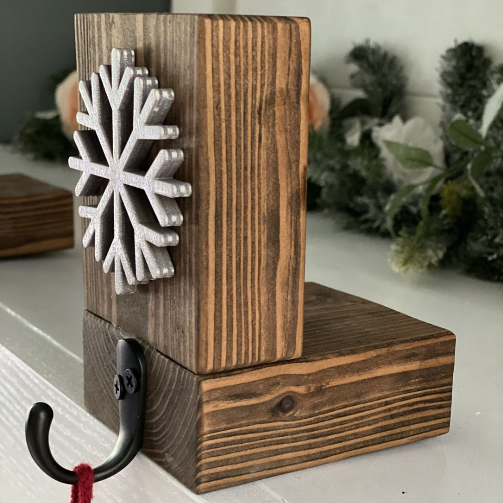 DIY Unfinished Wood Snowflake Shapes for Winter Decor - Up to 46 Pieces
