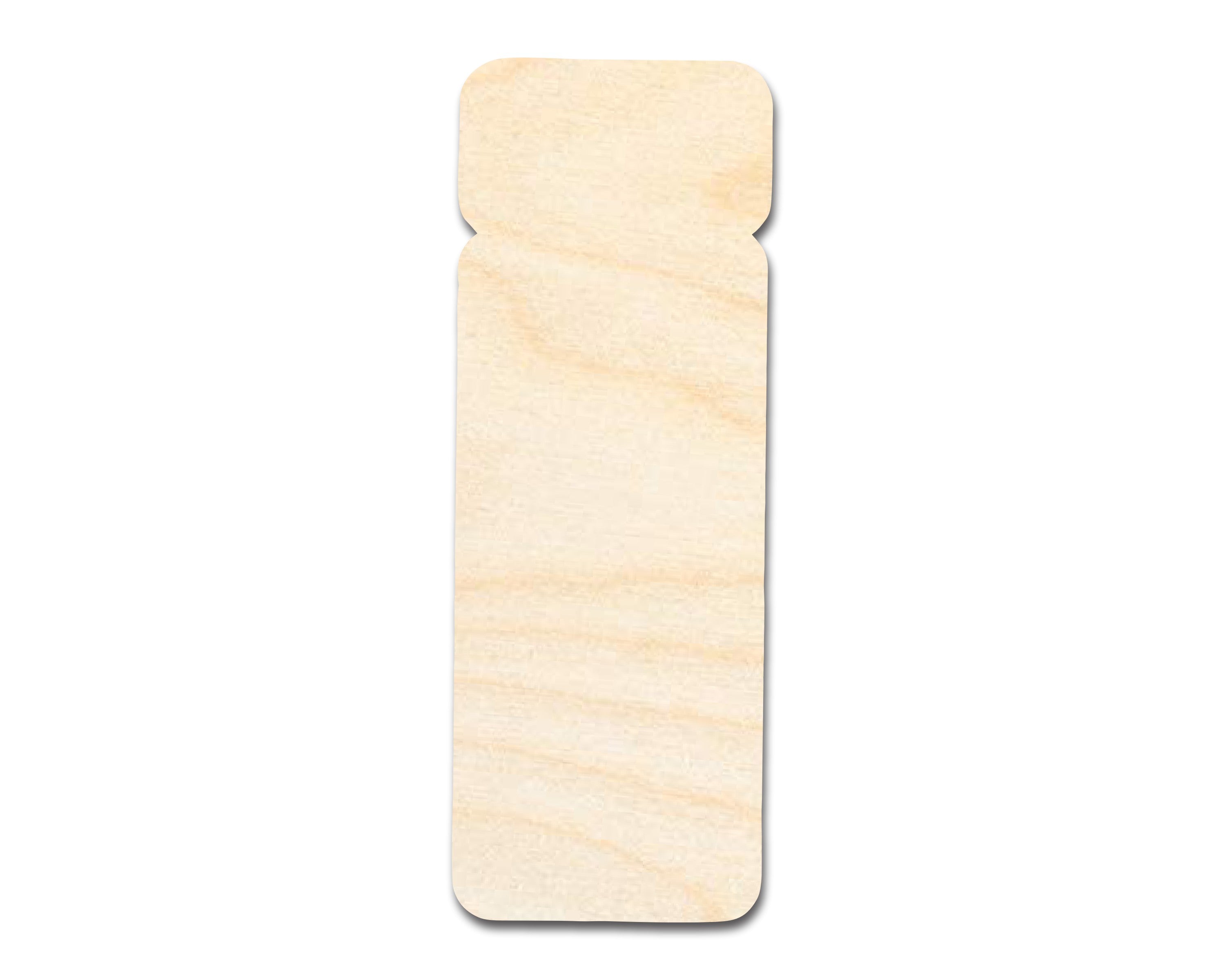 Enhanced Unfinished Wood DIY Craft Cutout in Pool Raft Shape