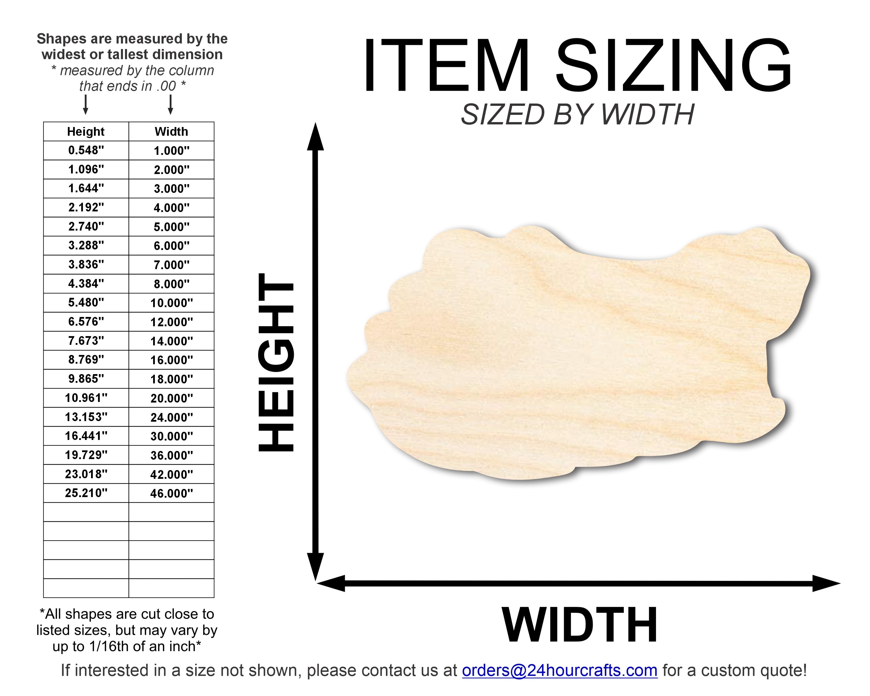 DIY Unfinished Baltic Birch Gator Mascot Shape Cutout up to 46 Inches