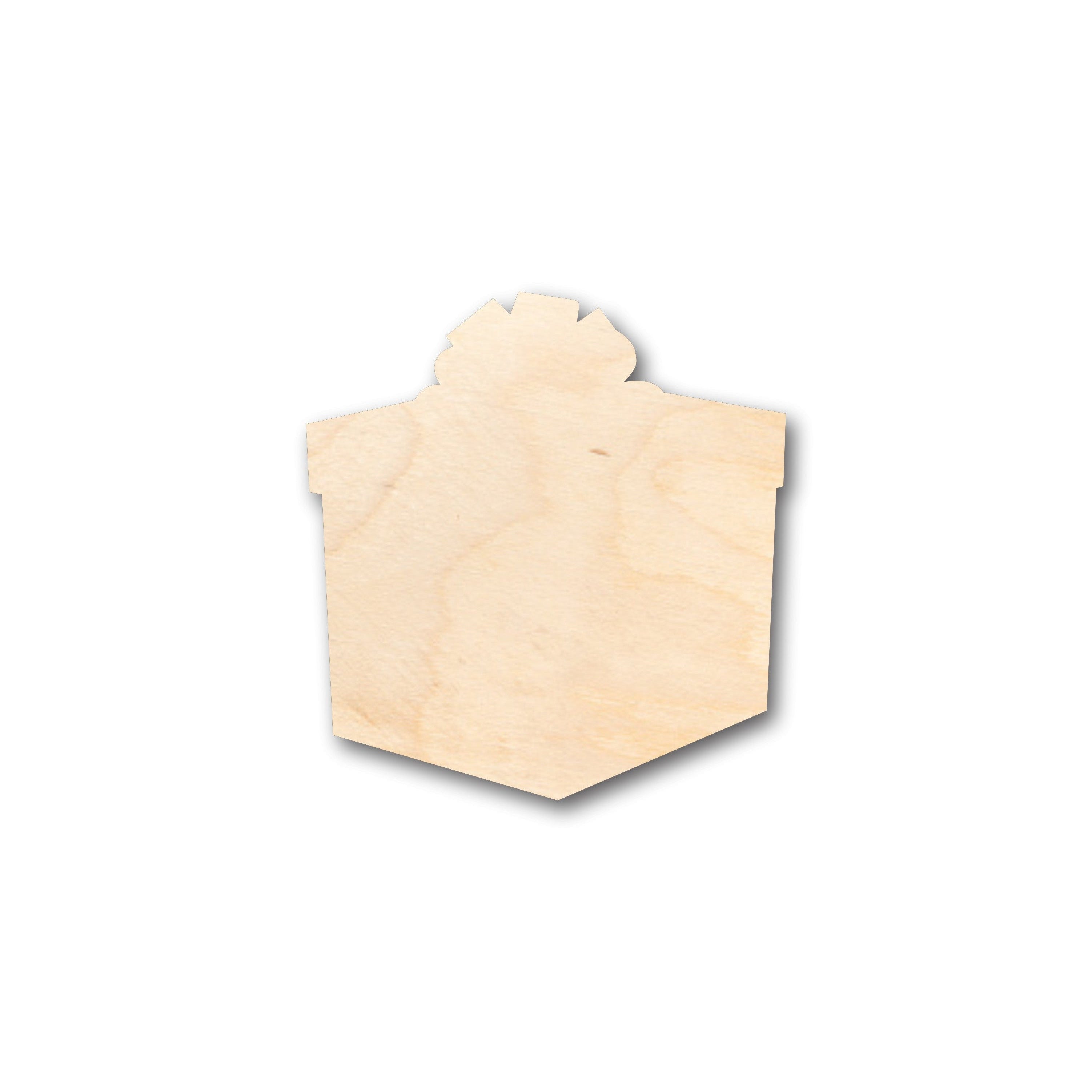 DIY Unfinished Wood Gift Present Shapes - Up to 46 Pieces for Crafts