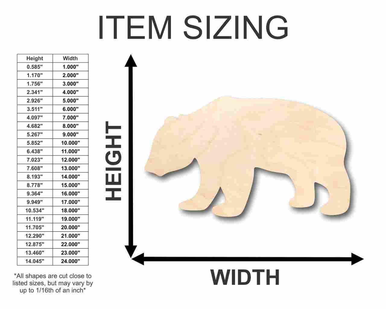 Unfinished Wood DIY Craft - Panda Bear Shape Animal Crafting Supplies up to 46 Pieces for Creative Projects