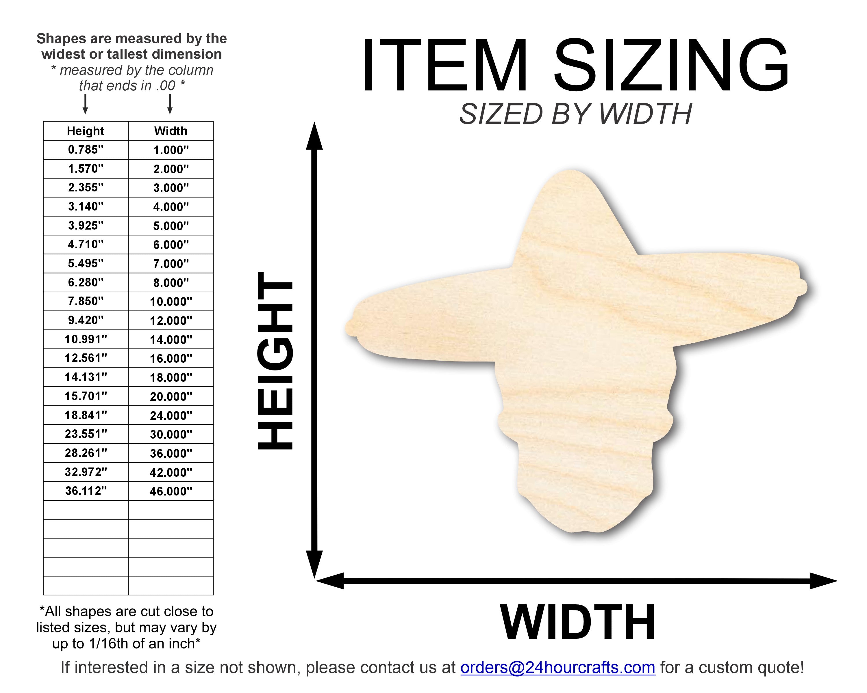 Unfinished Baltic Birch Wood Sombrero Skull Shape Cutout for DIY Day of the Dead Crafts - Up to 46 Inches for Multiple DIY Projects