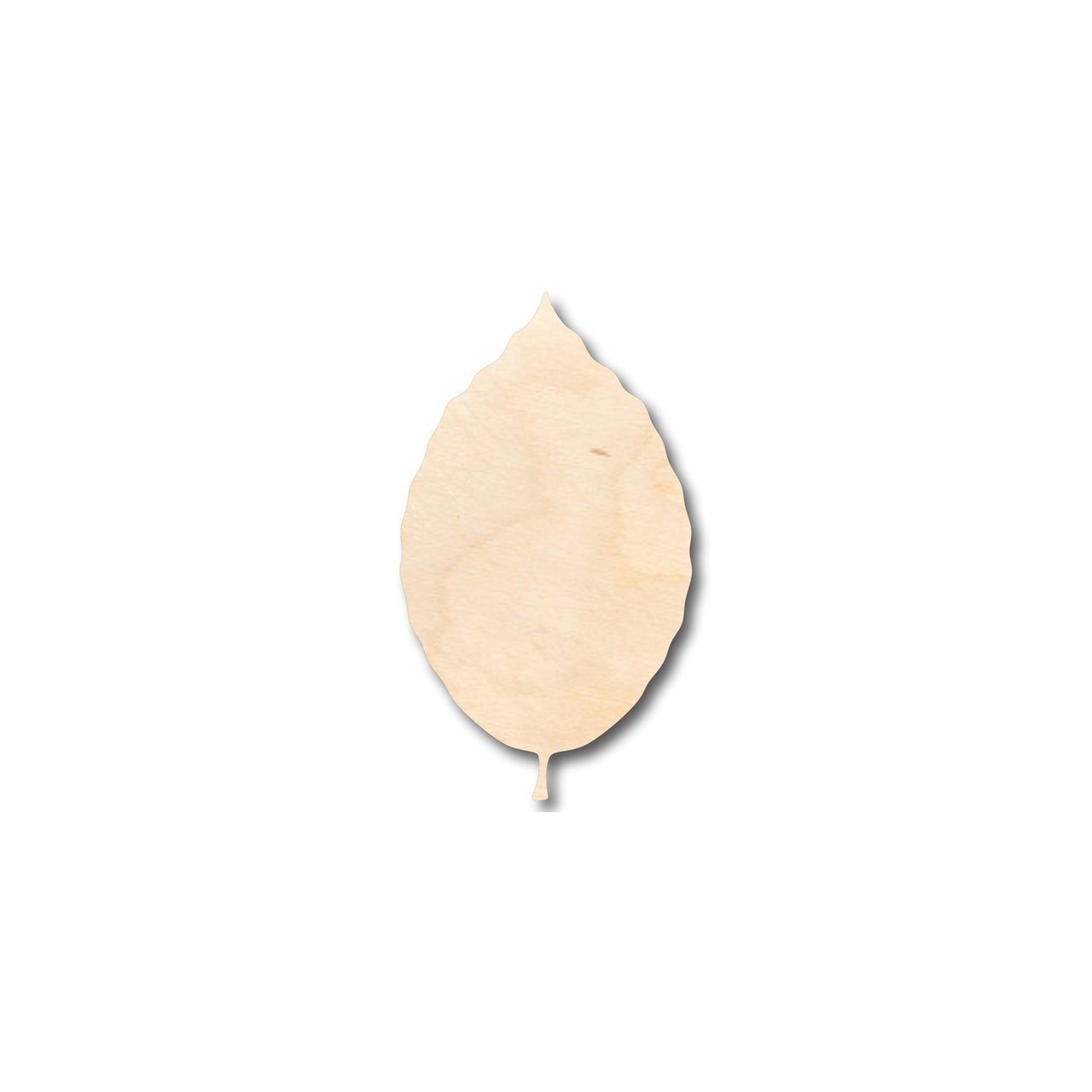 Unfinished Beech Wood Leaf - Shaped DIY Craft Supplies for Up to 46 Creative Projects