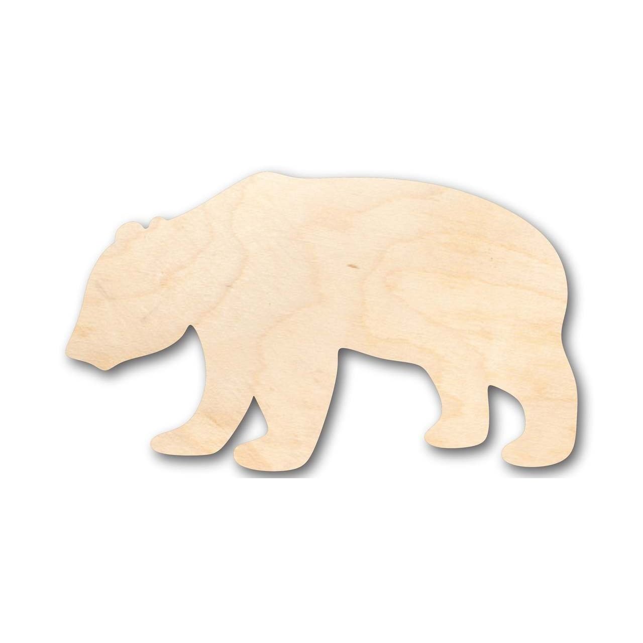 Unfinished Wood DIY Craft - Panda Bear Shape Animal Crafting Supplies up to 46 Pieces for Creative Projects