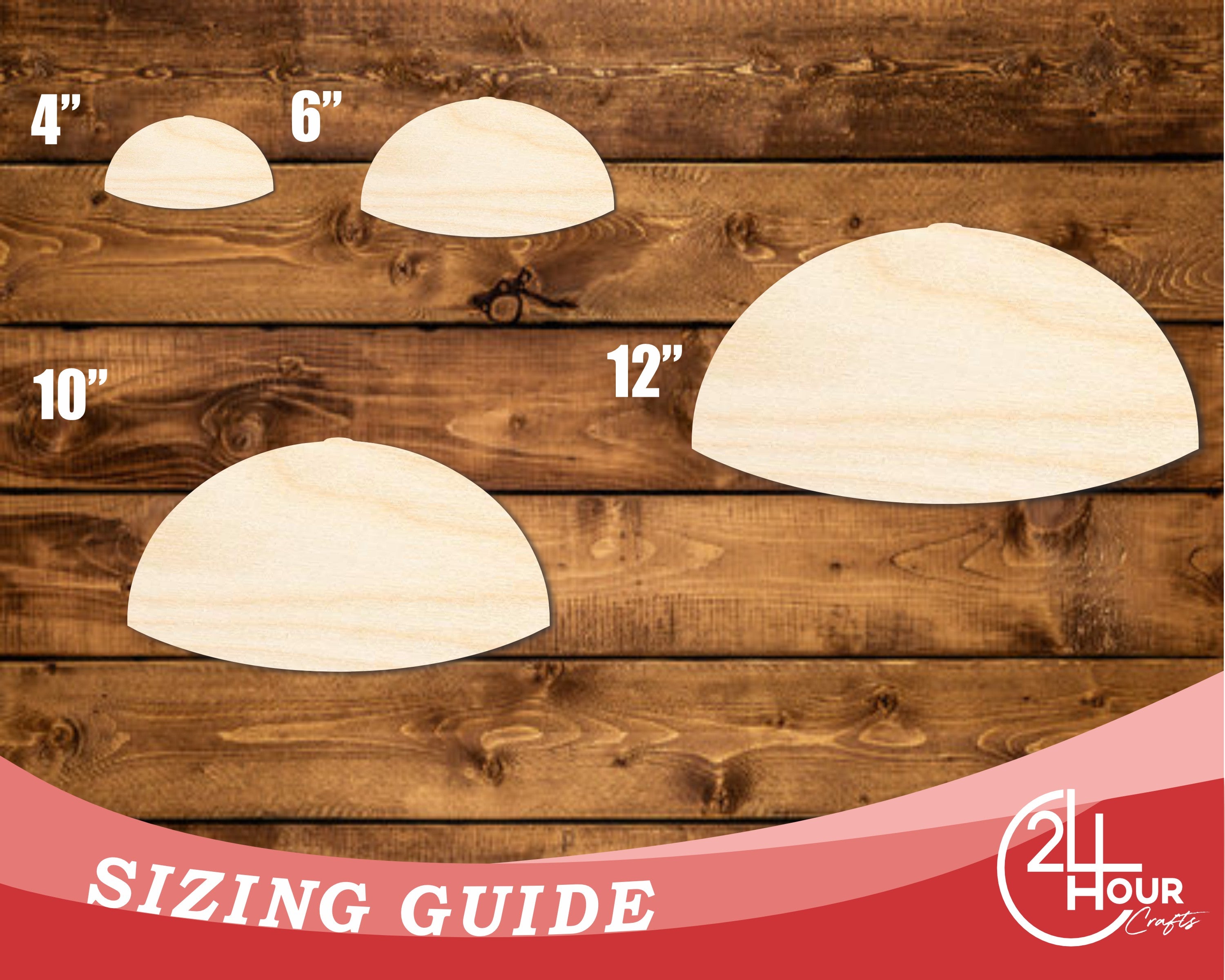 Unfinished DIY Craft Cutout in Kippah Shape | Up to 46 DIY Projects Available