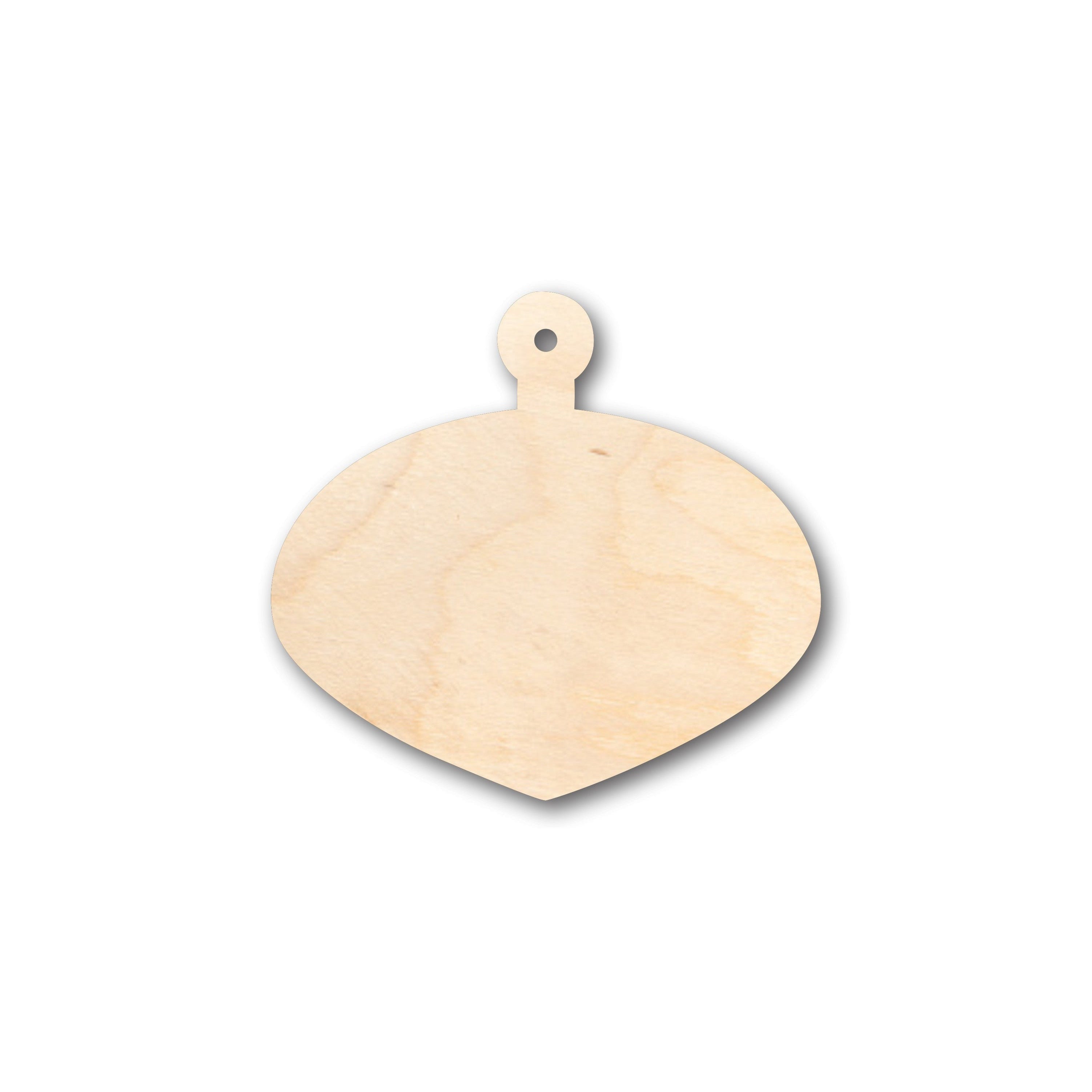 DIY Unfinished Christmas Tree Shape Wood Ornaments - Up to 46 Pieces