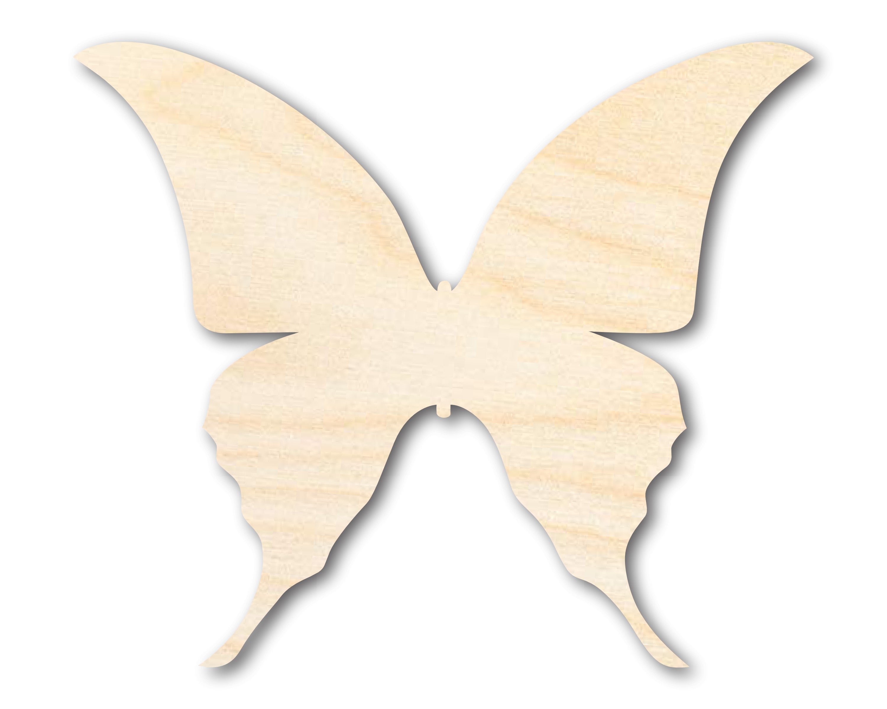 DIY Unfinished Wood Butterfly Shapes for Wildlife Crafts, up to 36 Inches