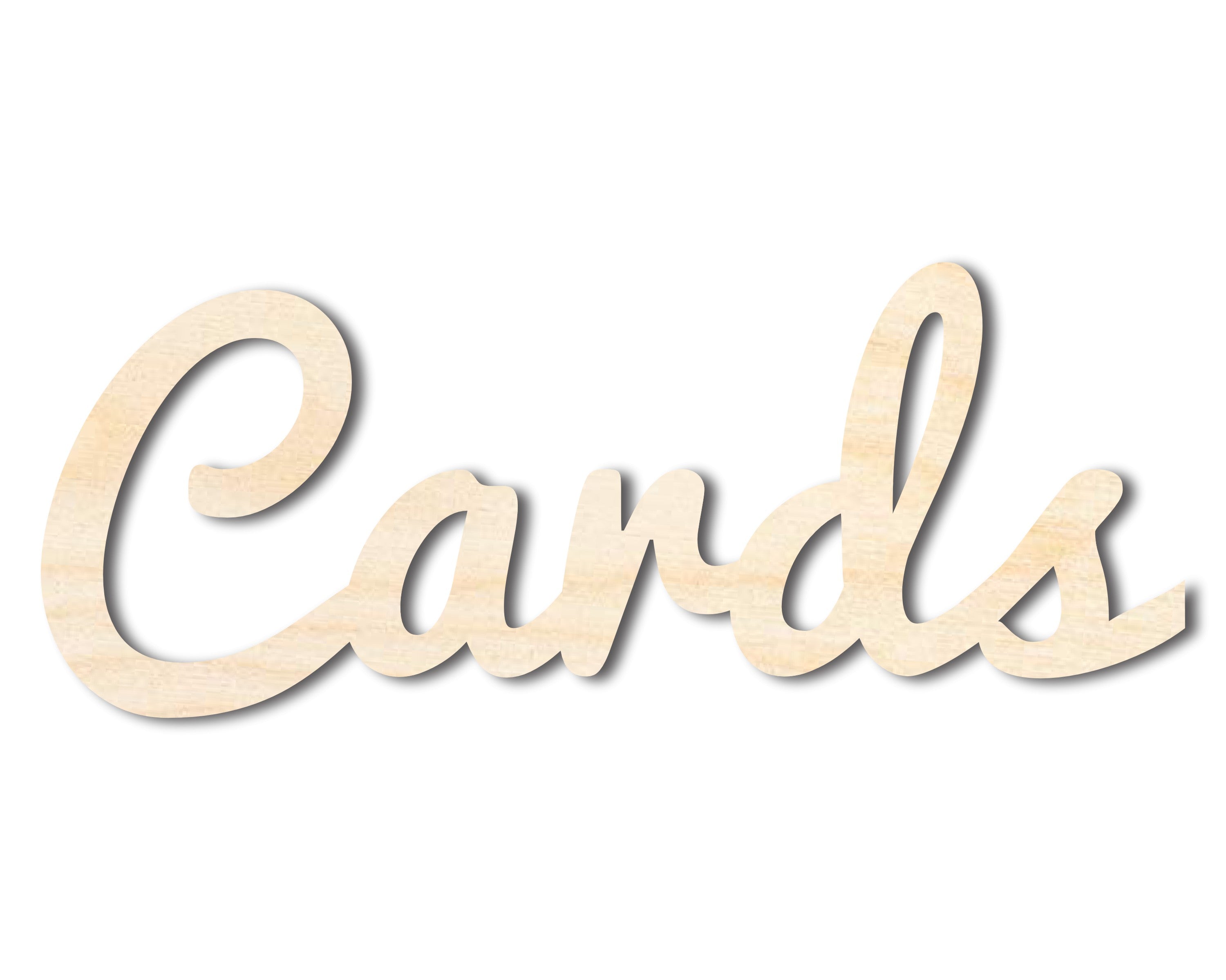Unfinished Wood Card - Shaped DIY Craft Cutouts, Up to 46 Pieces for Your DIY Projects