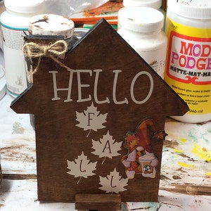DIY Unfinished Wood House Shapes - Up to 46 Pieces for Crafts