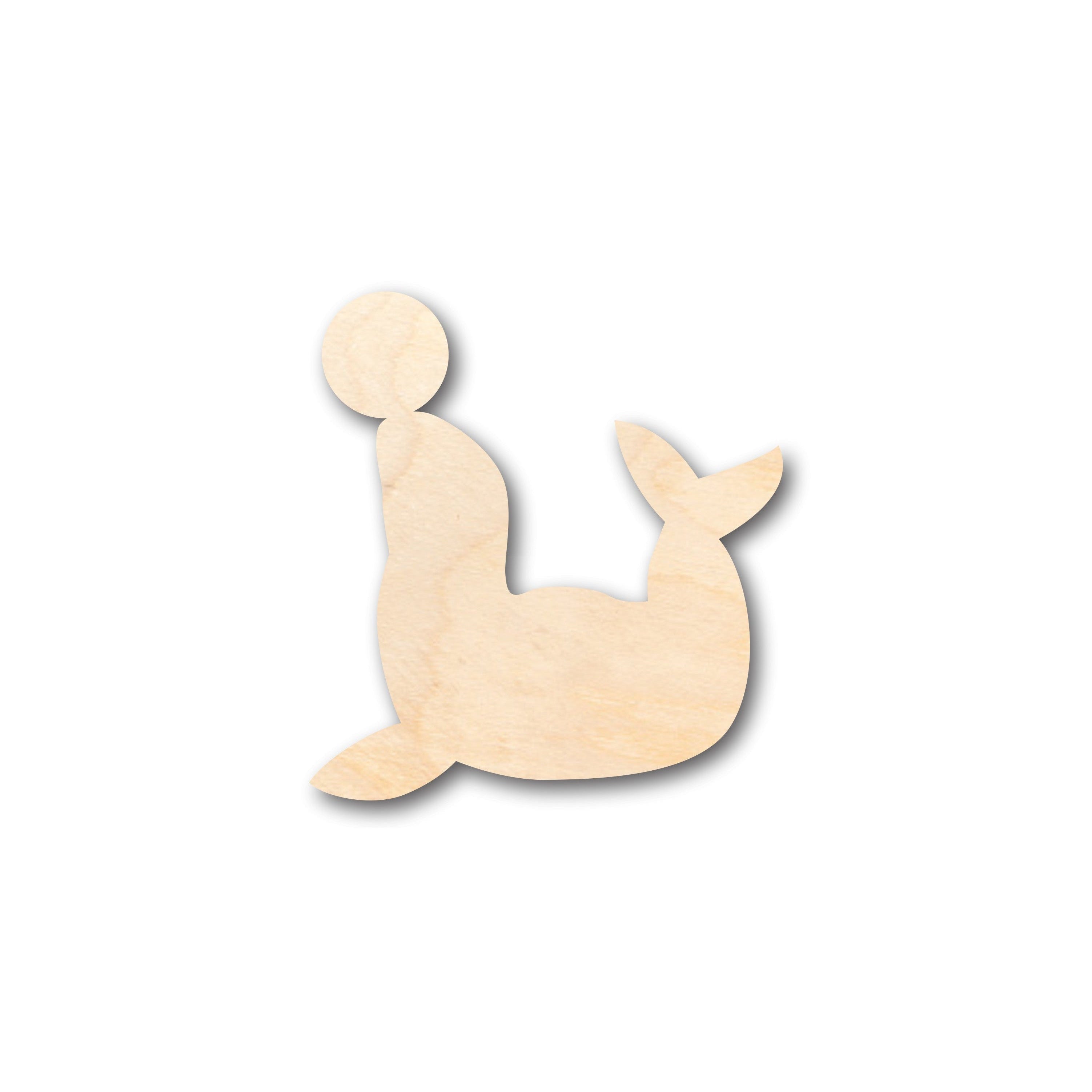 Unfinished Ball - Shaped Wood Seal for Crafting - Ideal for up to 46 DIY Projects