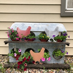 DIY Unfinished Wood Hen Chicken Shape for Farm Animal Crafts (up to 46)
