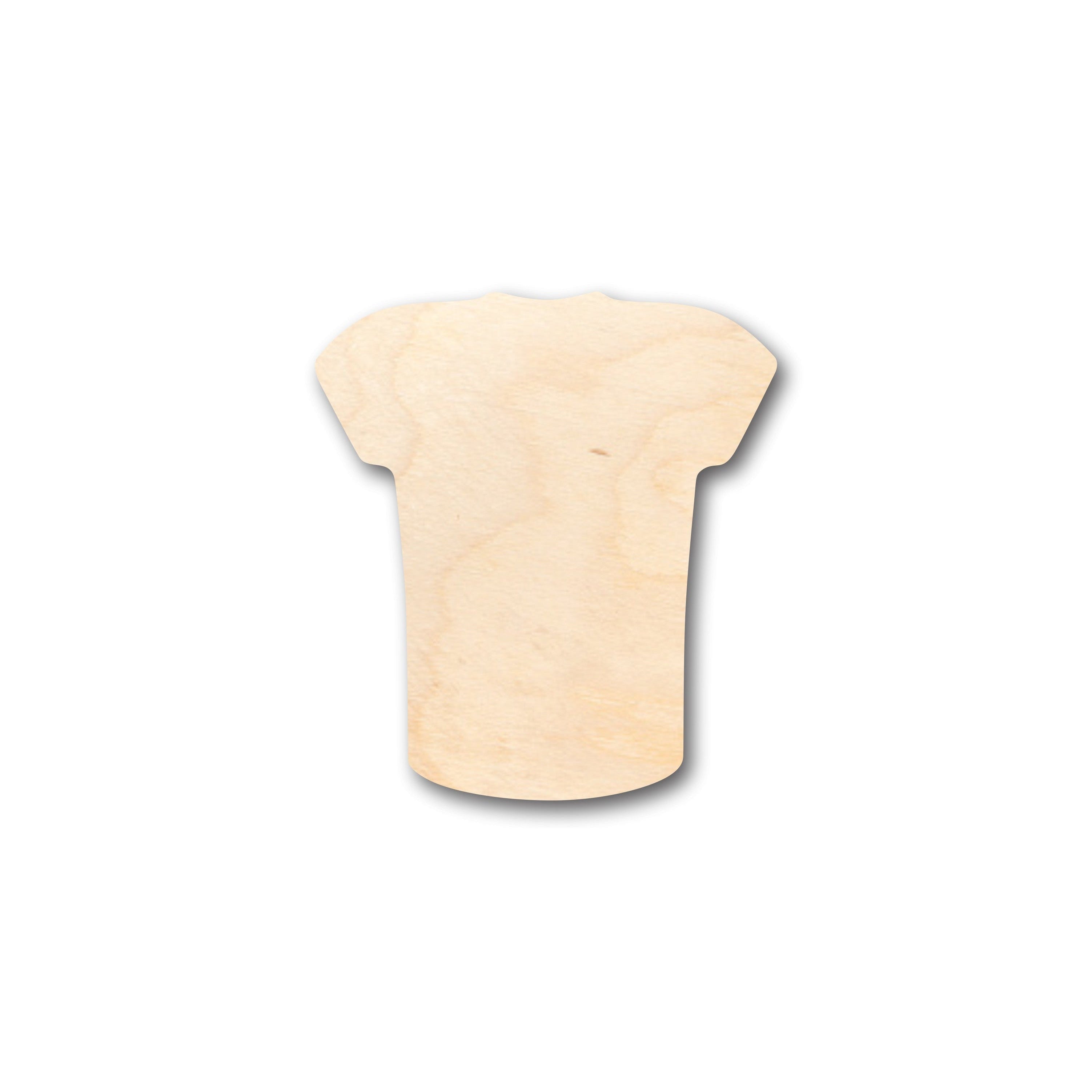 DIY Unfinished Sanded Wood Football Jersey Shape - Up to 46 for Crafts