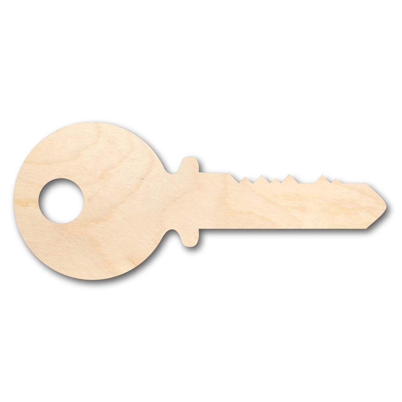 Unfinished Wood Key - Shaped Craft Items for Up to 46 Do - It - Yourself Projects