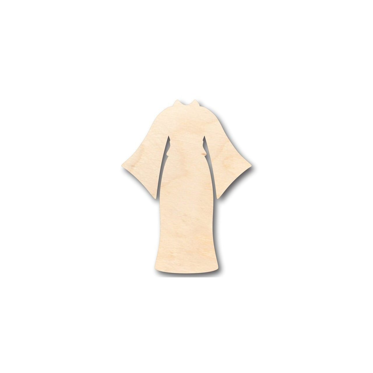 DIY Unfinished Japanese Kimono - Shaped Wood Crafts up to 46