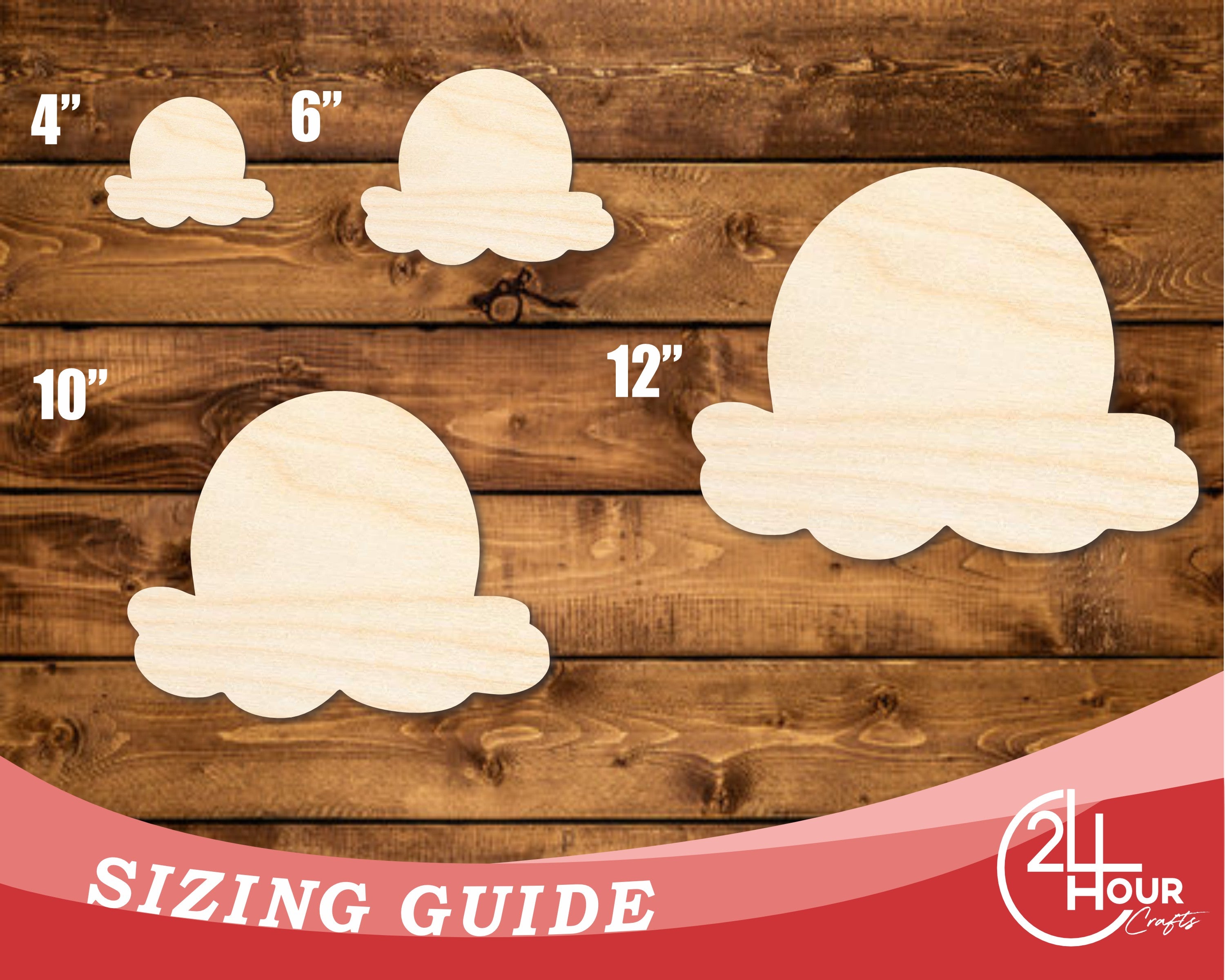 DIY Unfinished Baltic Birch Octopus Shape Craft Cutout - Up to 46 Inches
