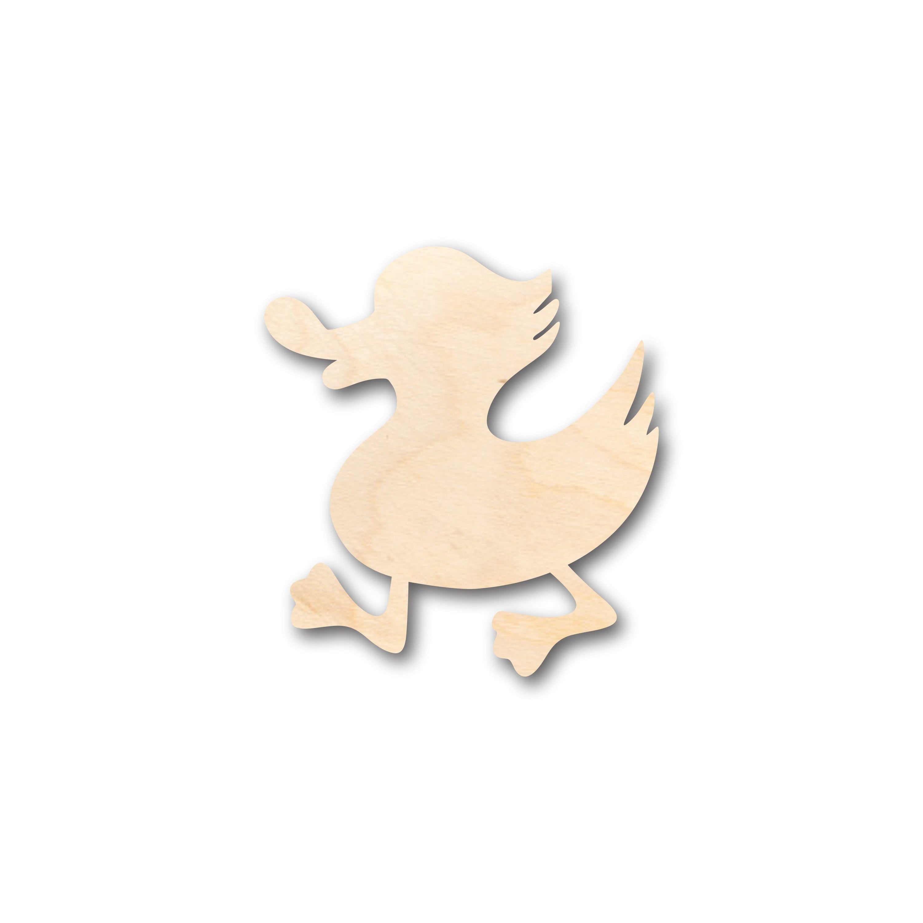 DIY Unfinished Wood Walking Duck Shape Crafts up to 46 Pieces