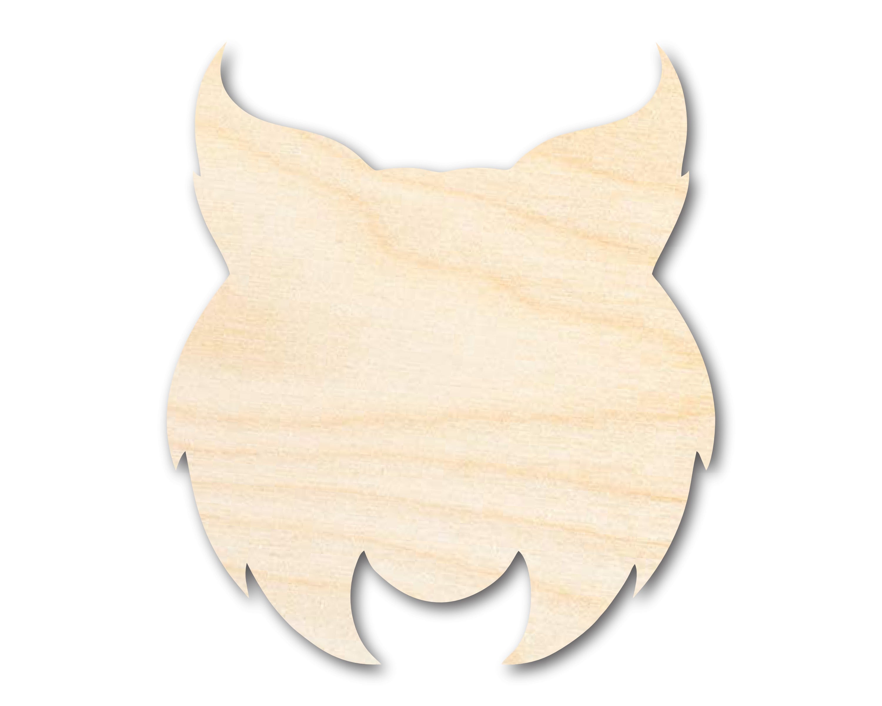Unfinished Wood Wildcat Mascot Shape | DIY Craft Cutout | up to 46 DIY