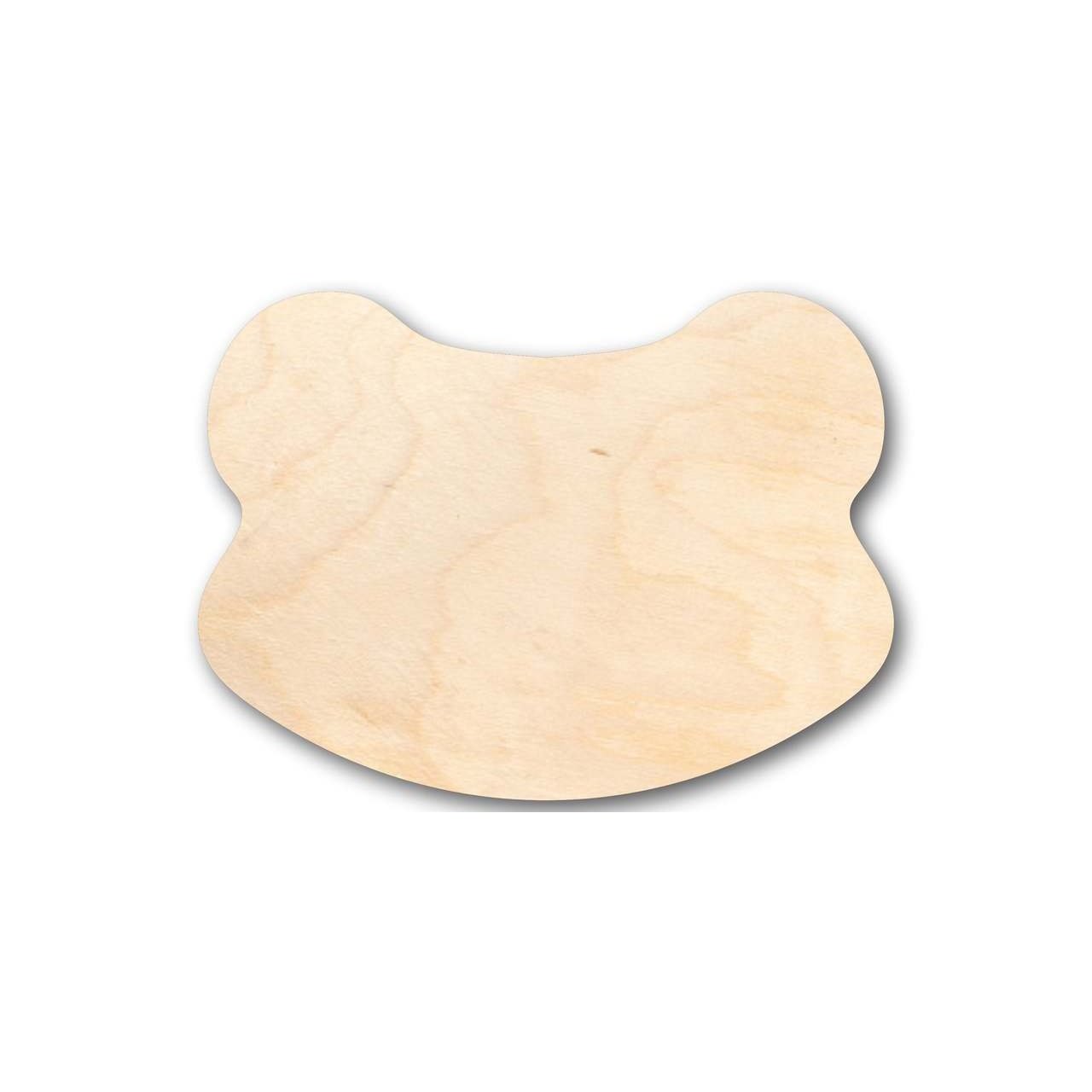Unfinished Baltic Birch Wood Frog Head Shapes for Up to 46 DIY Projects