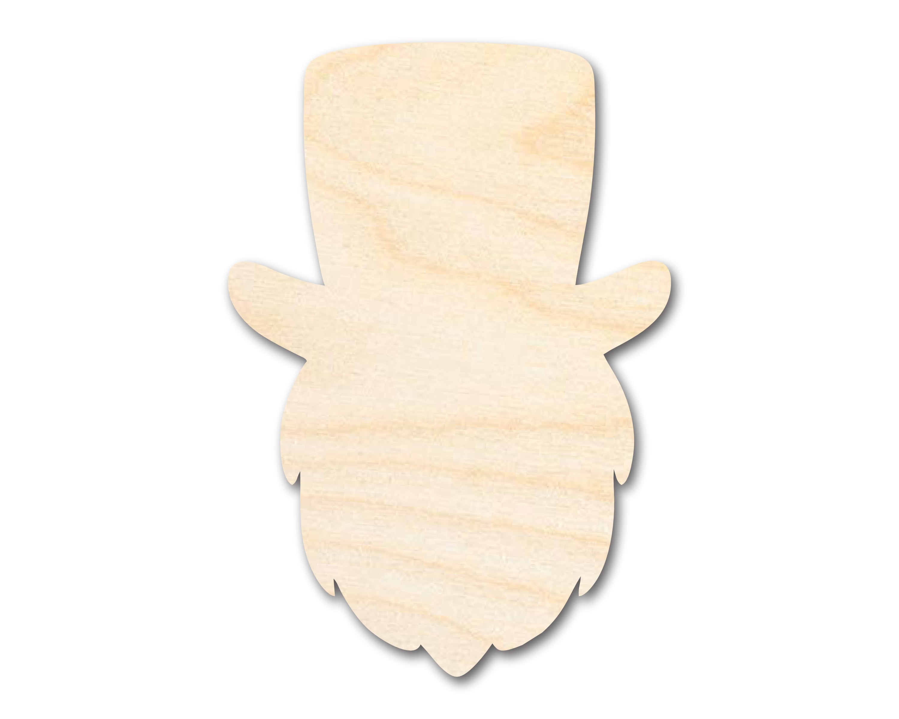 Unfinished DIY Craft Cutout in the Shape of a Leprechaun | Up to 46 Sizes for Do - It - Yourself Projects