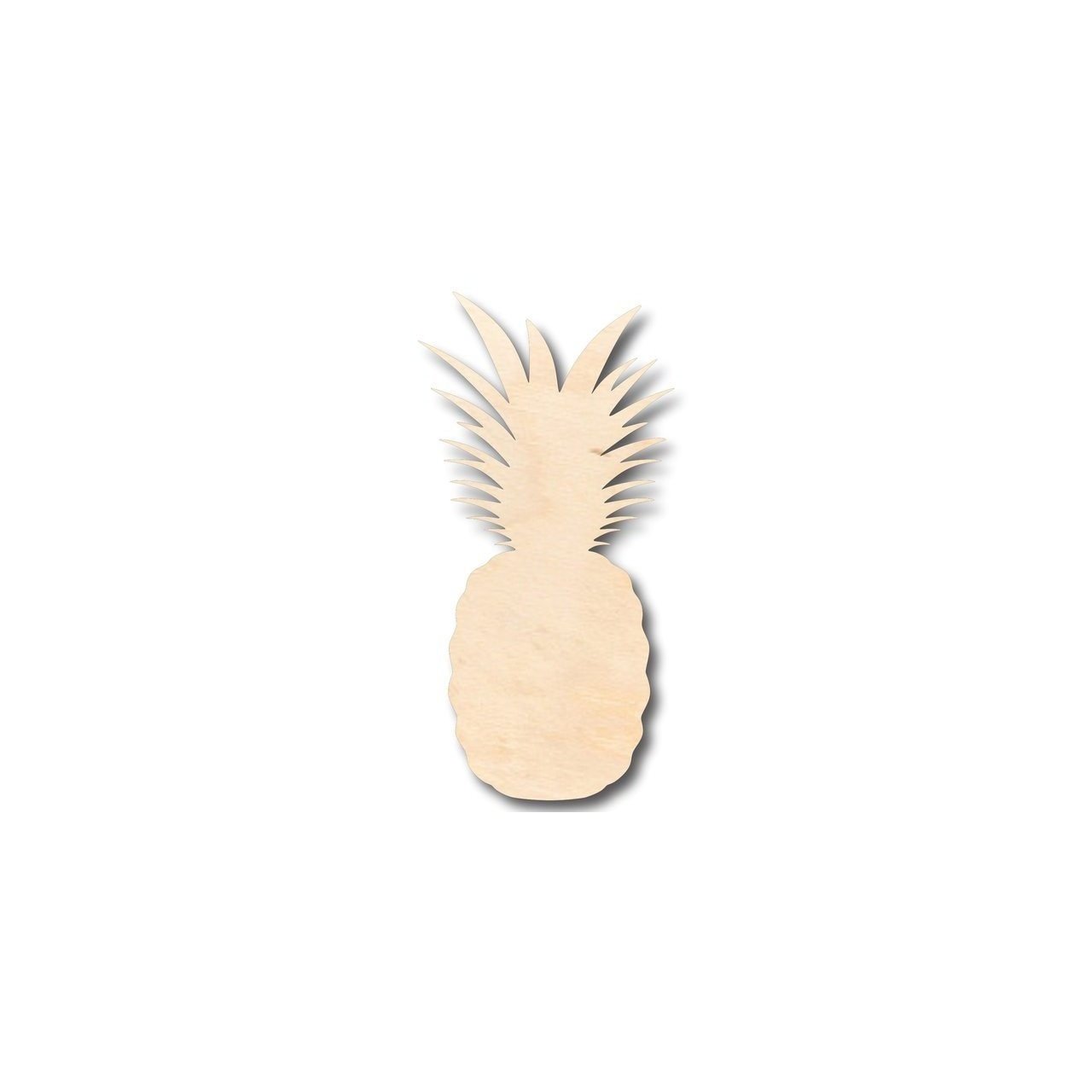 Unfinished Pineapple-Shaped Wood Crafts for Up to 46 DIY Projects