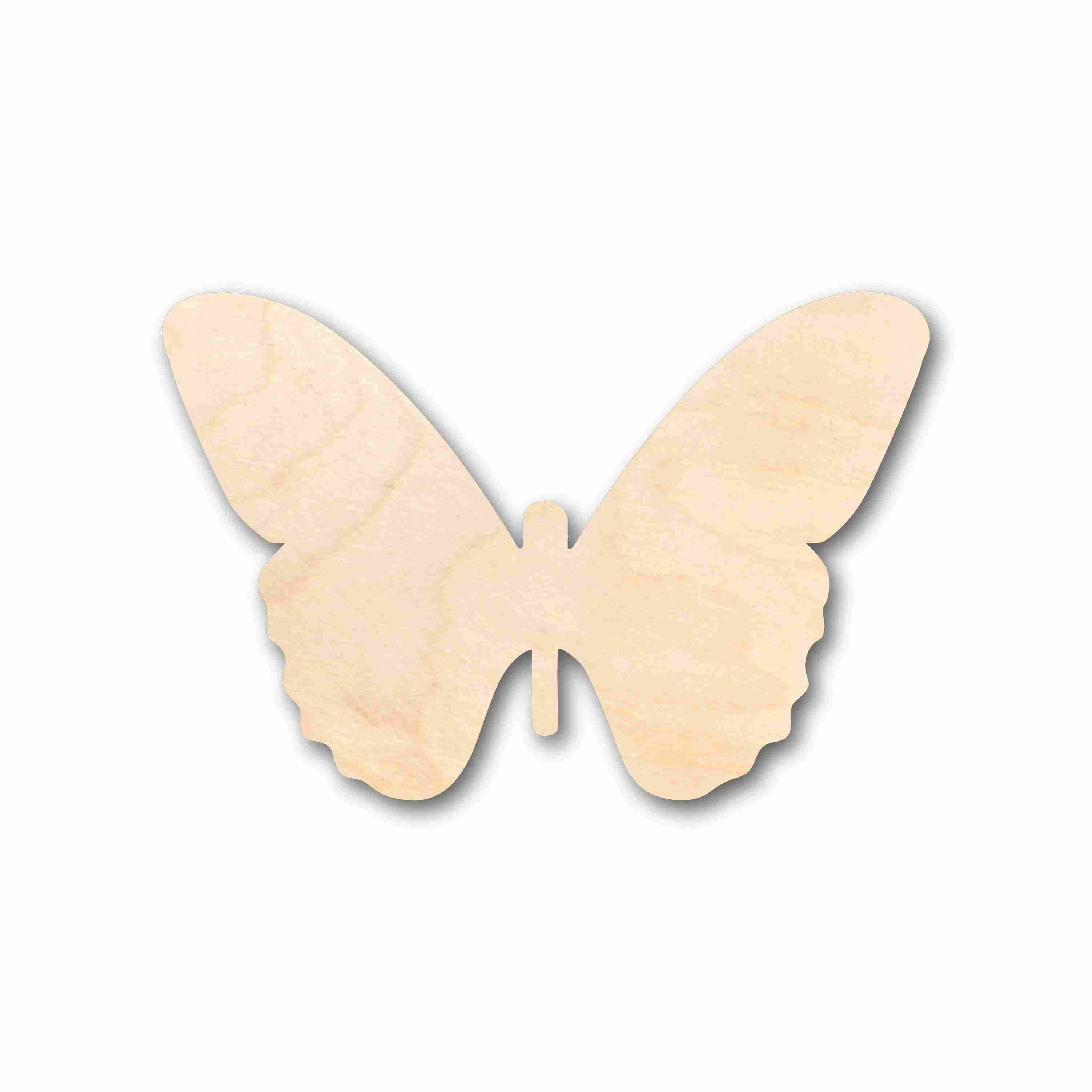 DIY Unfinished Wood Butterfly Silhouette - Up to 46 for Crafting