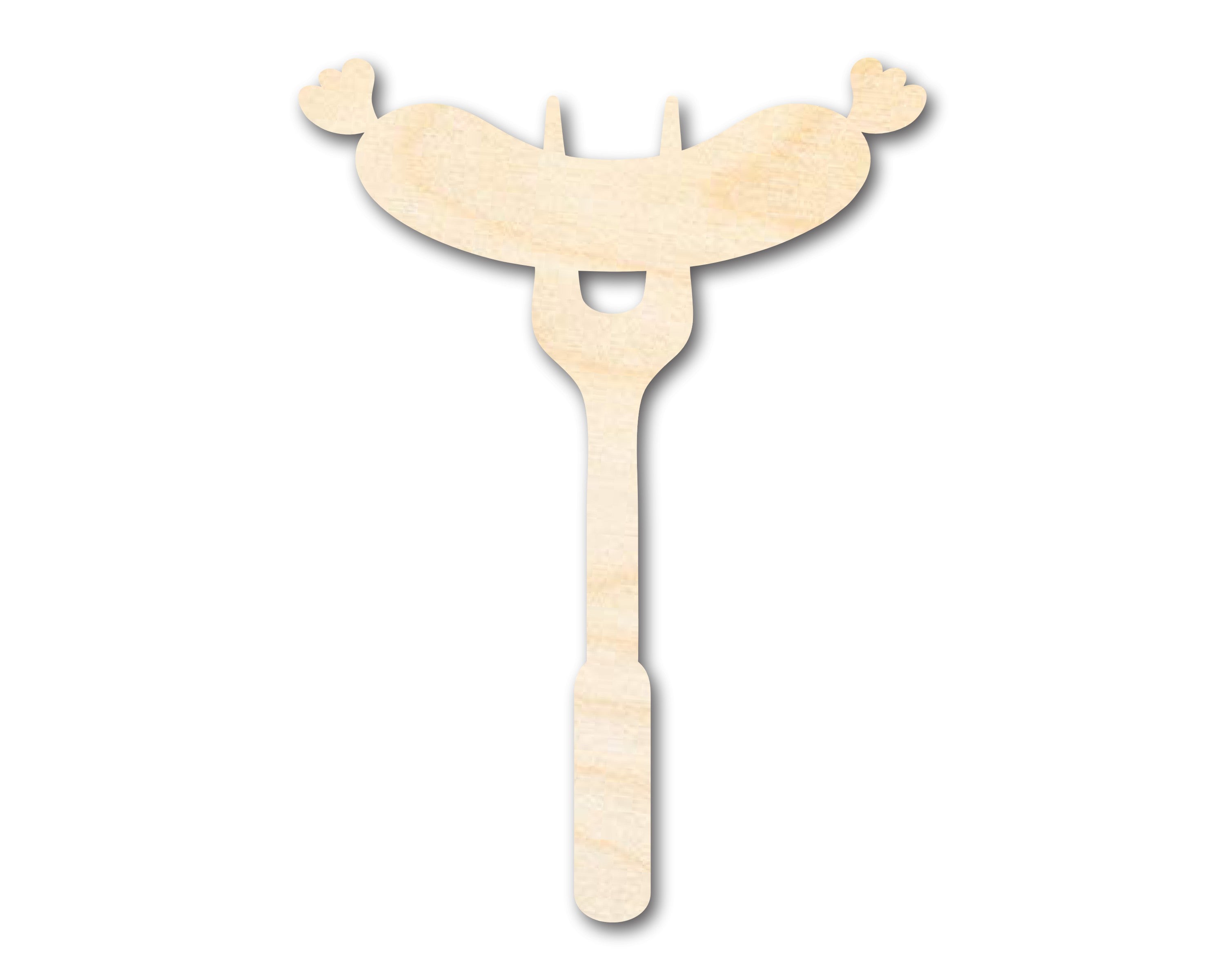 Unfinished Baltic Birch Wood BBQ Sausage - Shaped Craft Cutouts for Up to 46 DIY Projects