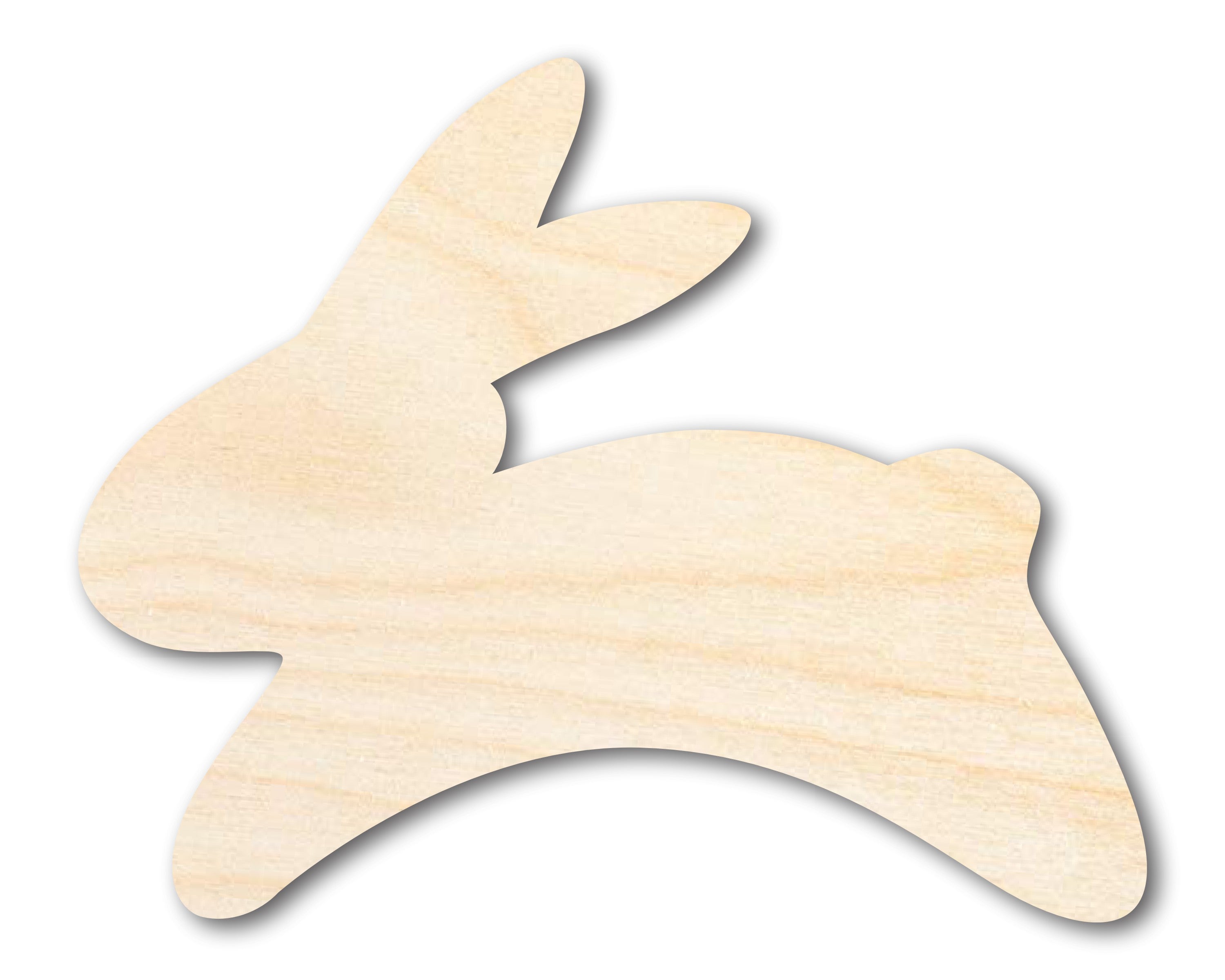 Bigger and Better: Unfinished Wood Bunny Shape for DIY Crafts