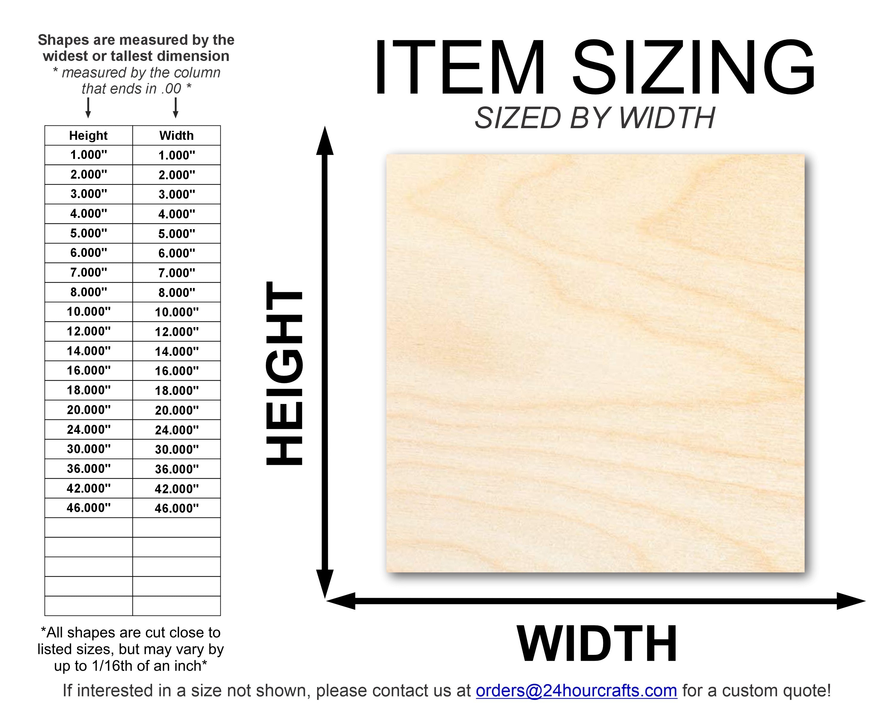 Unfinished Square - Shaped Wood Canvas: Ideal Craft Base for DIY Craft Cutouts, Available Up to 36 Inches