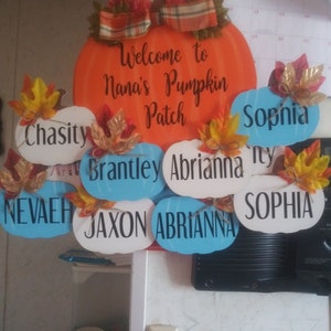 DIY Unfinished Wood Pumpkin Shapes for Fall and Halloween, up to 46