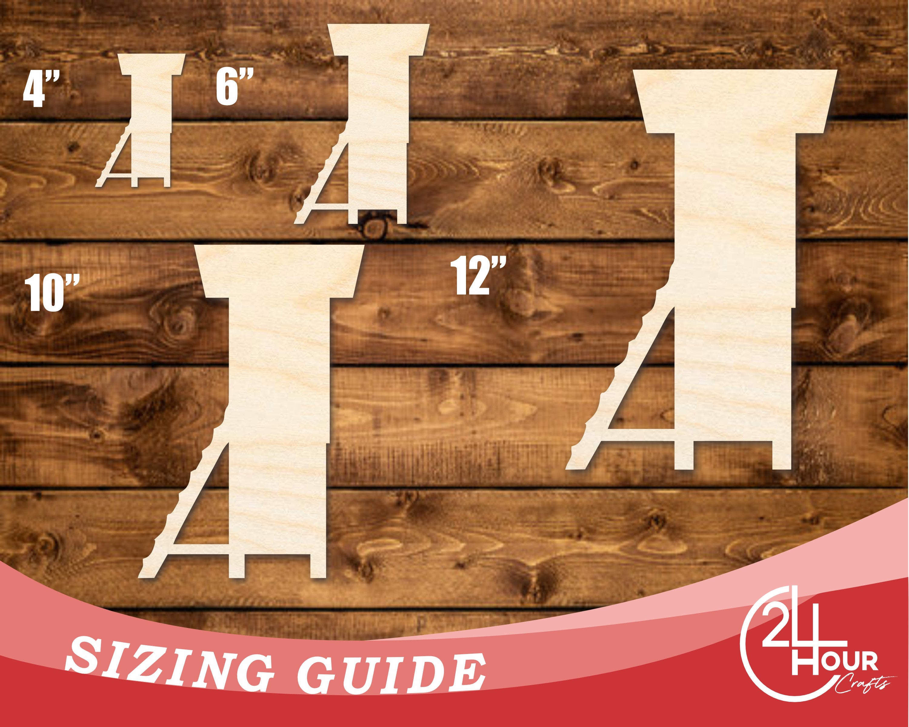 DIY Unfinished Wood Hunting Tree Stand Cutout - Up to 46 Inches for Crafts