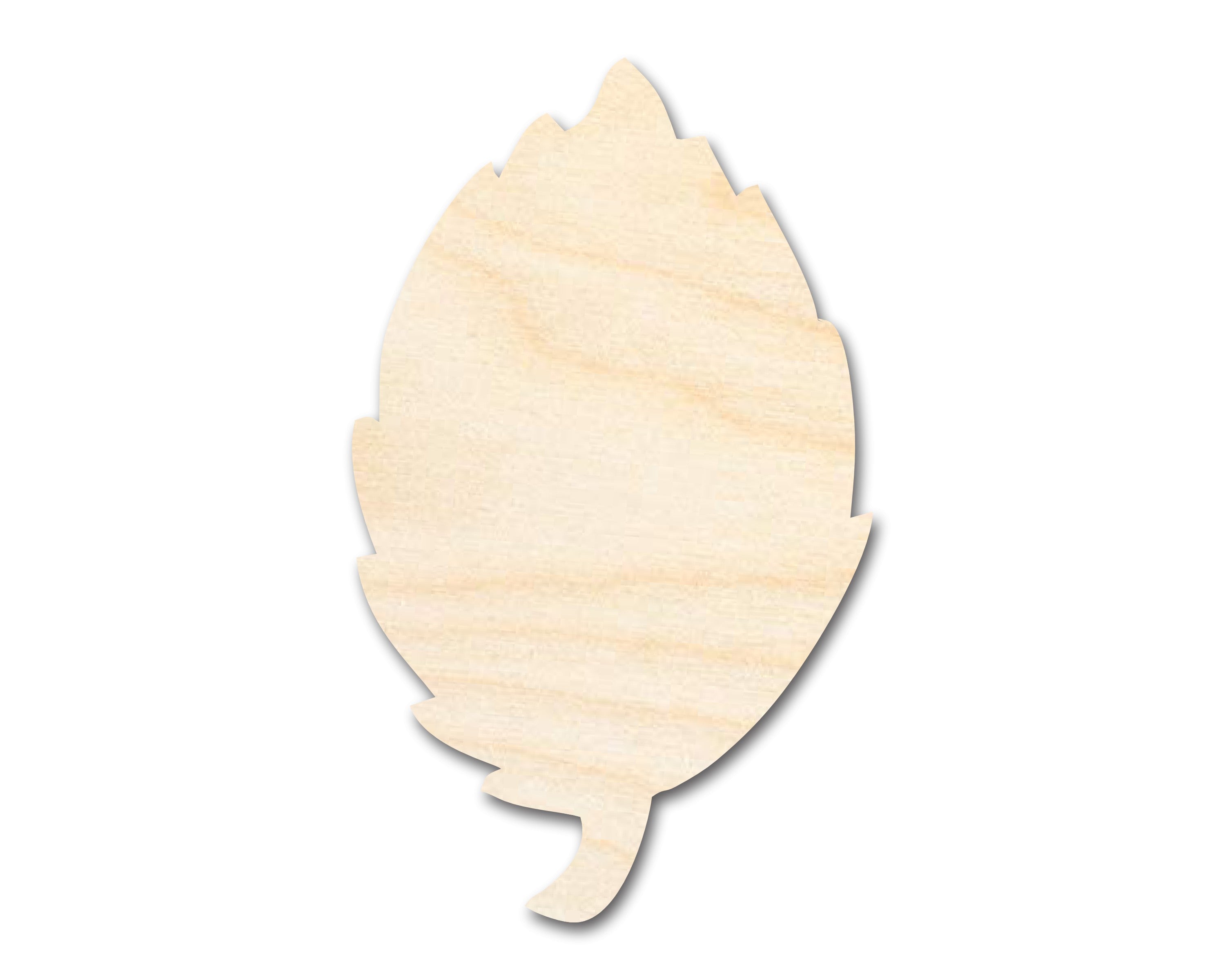 Unfinished Baltic Birch Fall Leaf Shape DIY Craft Cutouts up to 46 Inches
