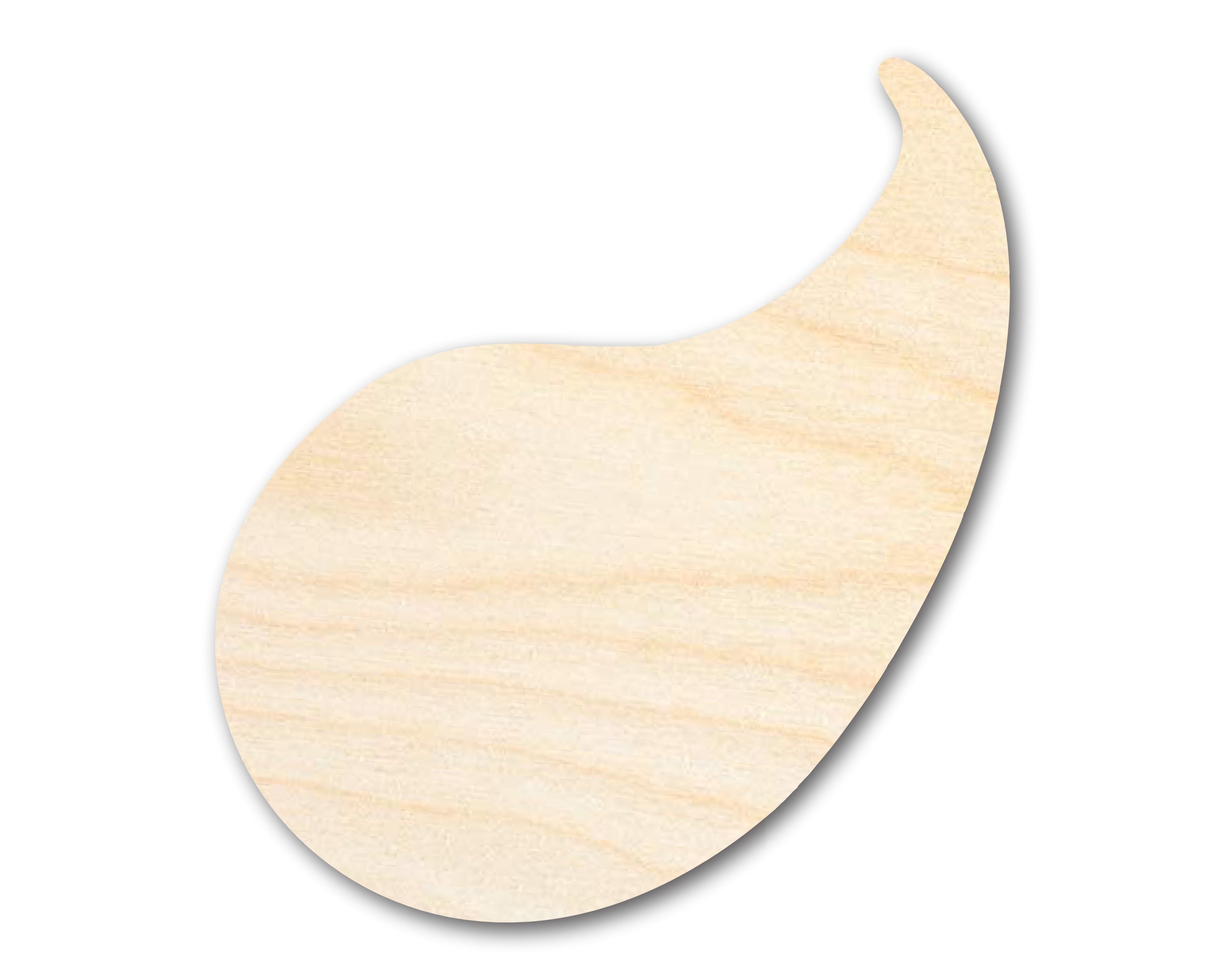 Unfinished Baltic Birch Wood Cornucopia Shape Crafts up to 36 Inches