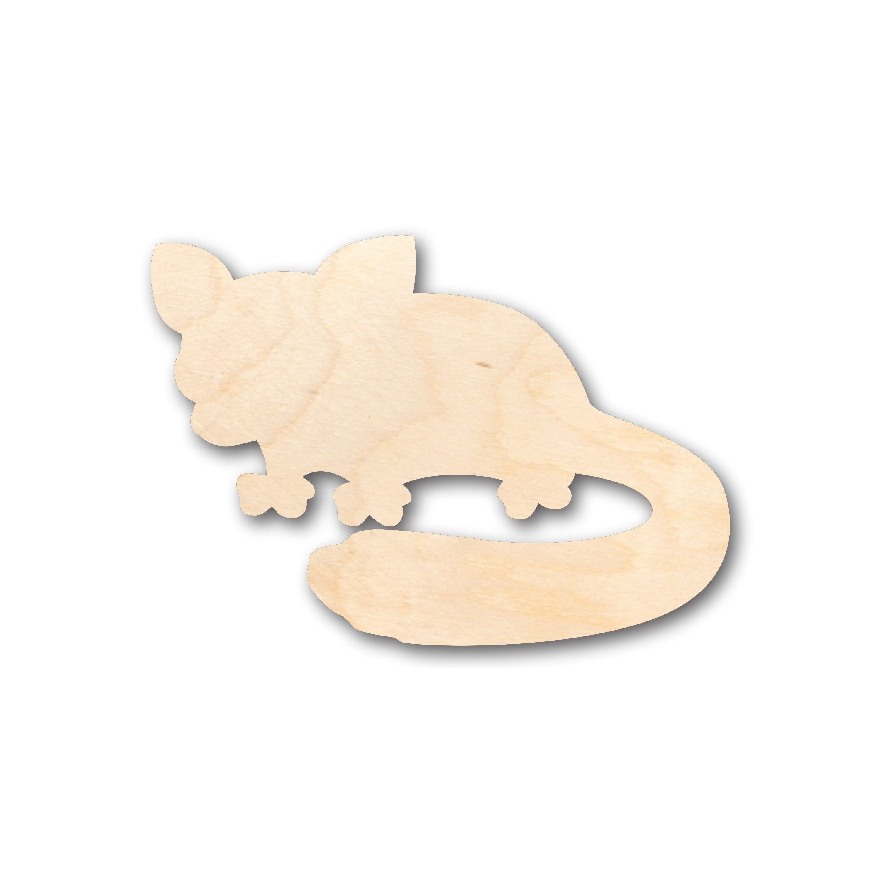 DIY Unfinished Wood Sugar Glider Shapes up to 46 Pieces for Crafts