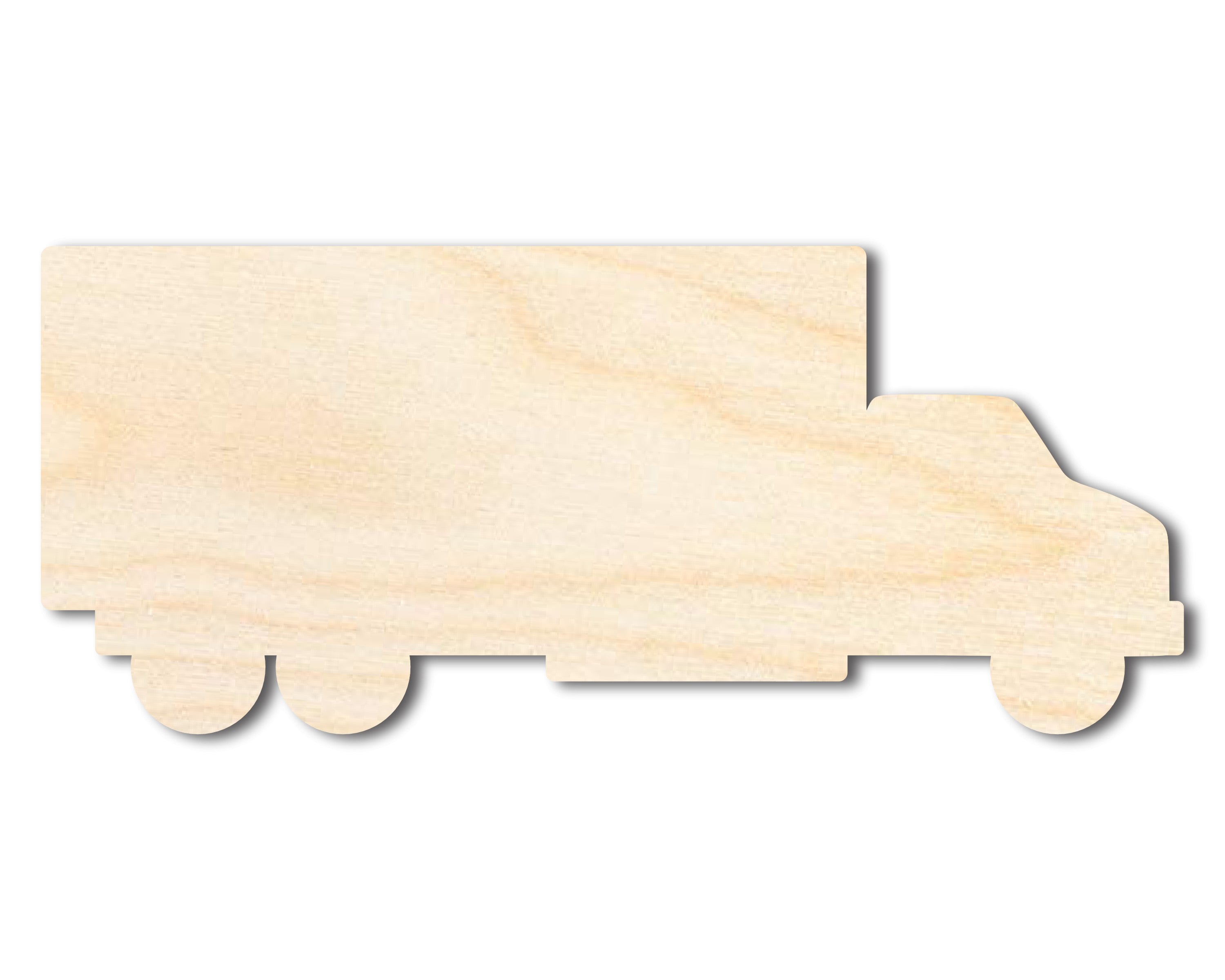 DIY Unfinished Wood Truck Van Shape Craft Pieces up to 36 Inches