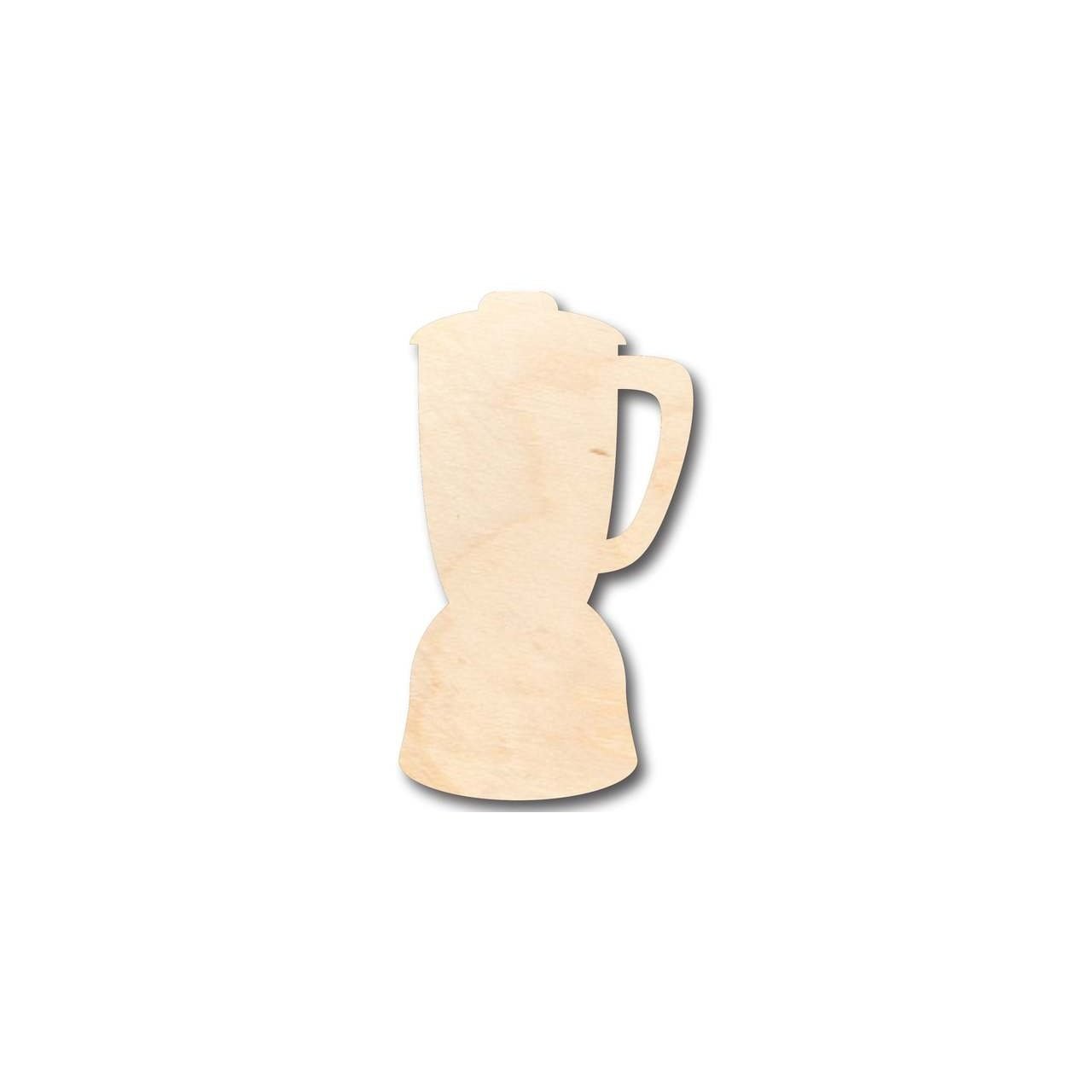 DIY Unfinished Wood Blender Shapes - Up to 46 Pieces for Crafts