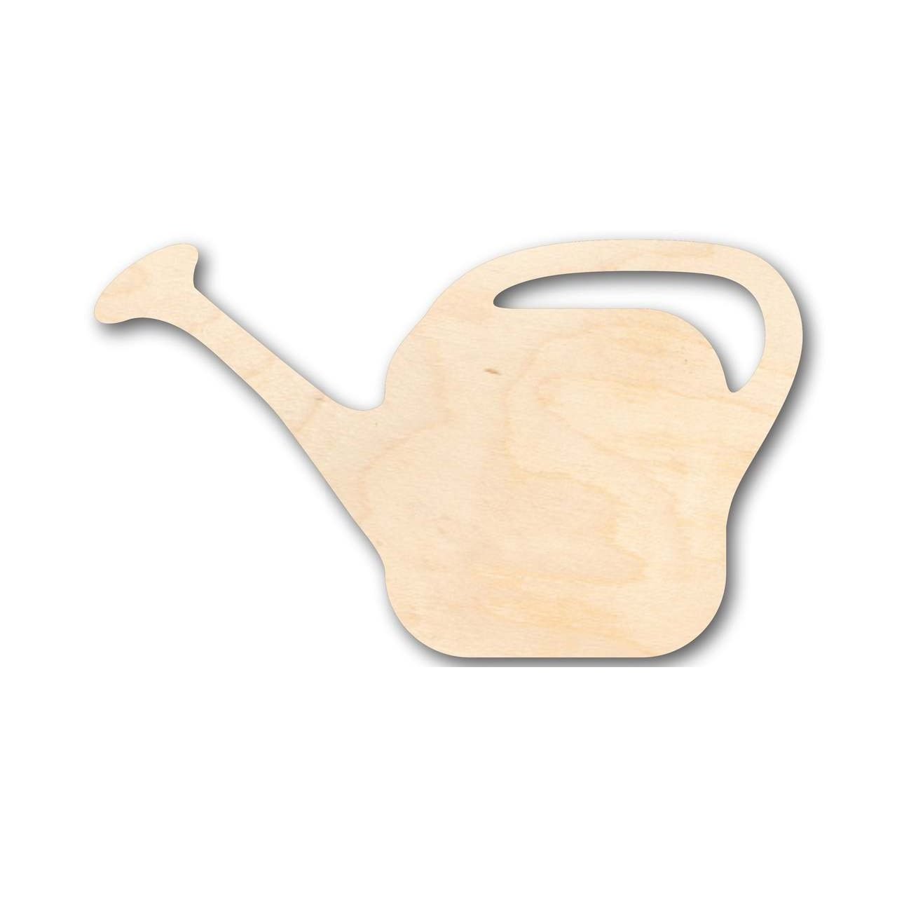 Unfinished Wood Watering Can Shapes for Farm, Garden, Flower Decoration and DIY Crafts, Sizes Up to 46 Inches