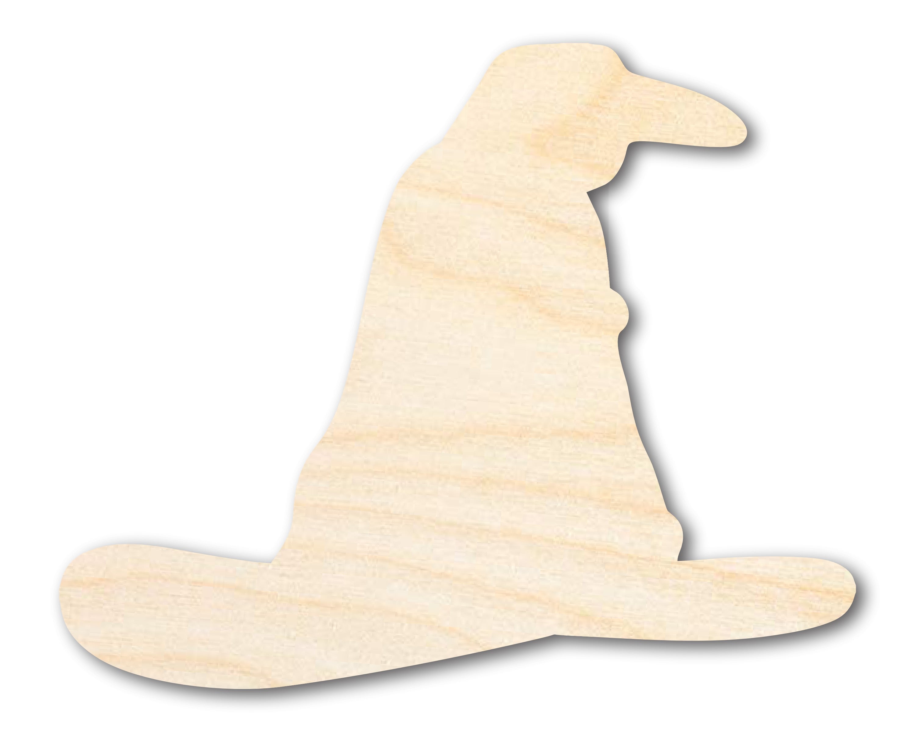 DIY Unfinished Baltic Birch Talking Hat Shape Cutout - Up to 46 Inches