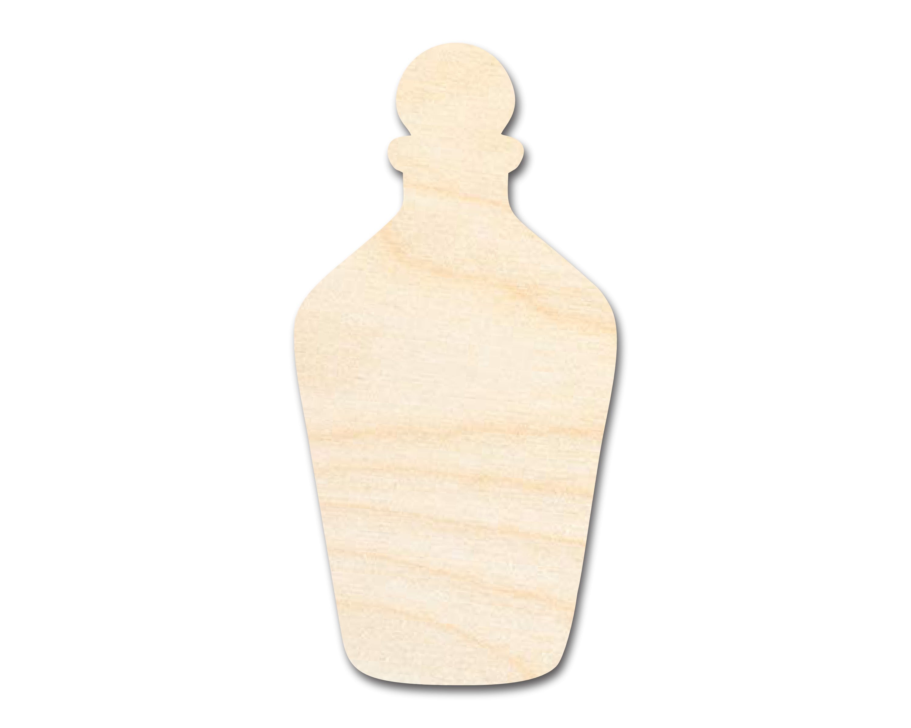 DIY Unfinished Wood Witch's Brew Shape Cutout - Up to 46 Sizes for Your Crafts