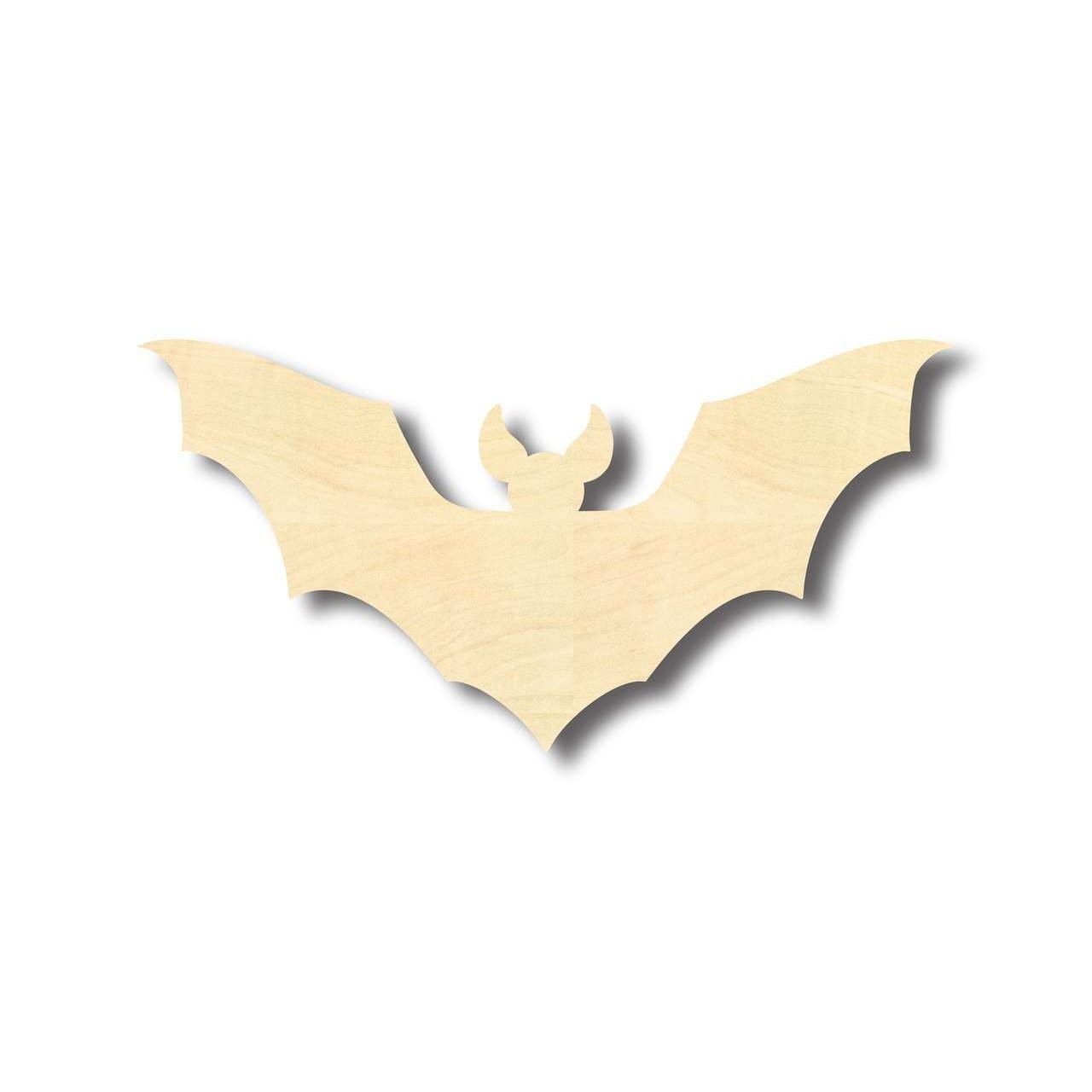 DIY Unfinished Wood Bat - Animal Wildlife Craft up to 46 Inches