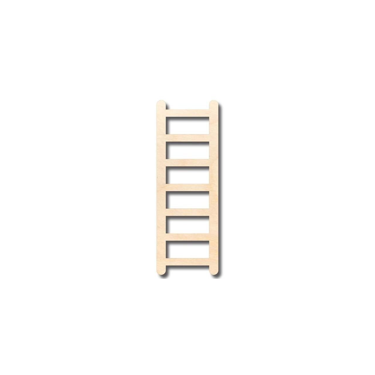 DIY Unfinished Fireman - Ladder Shape Wood Crafts up to 46 Inches
