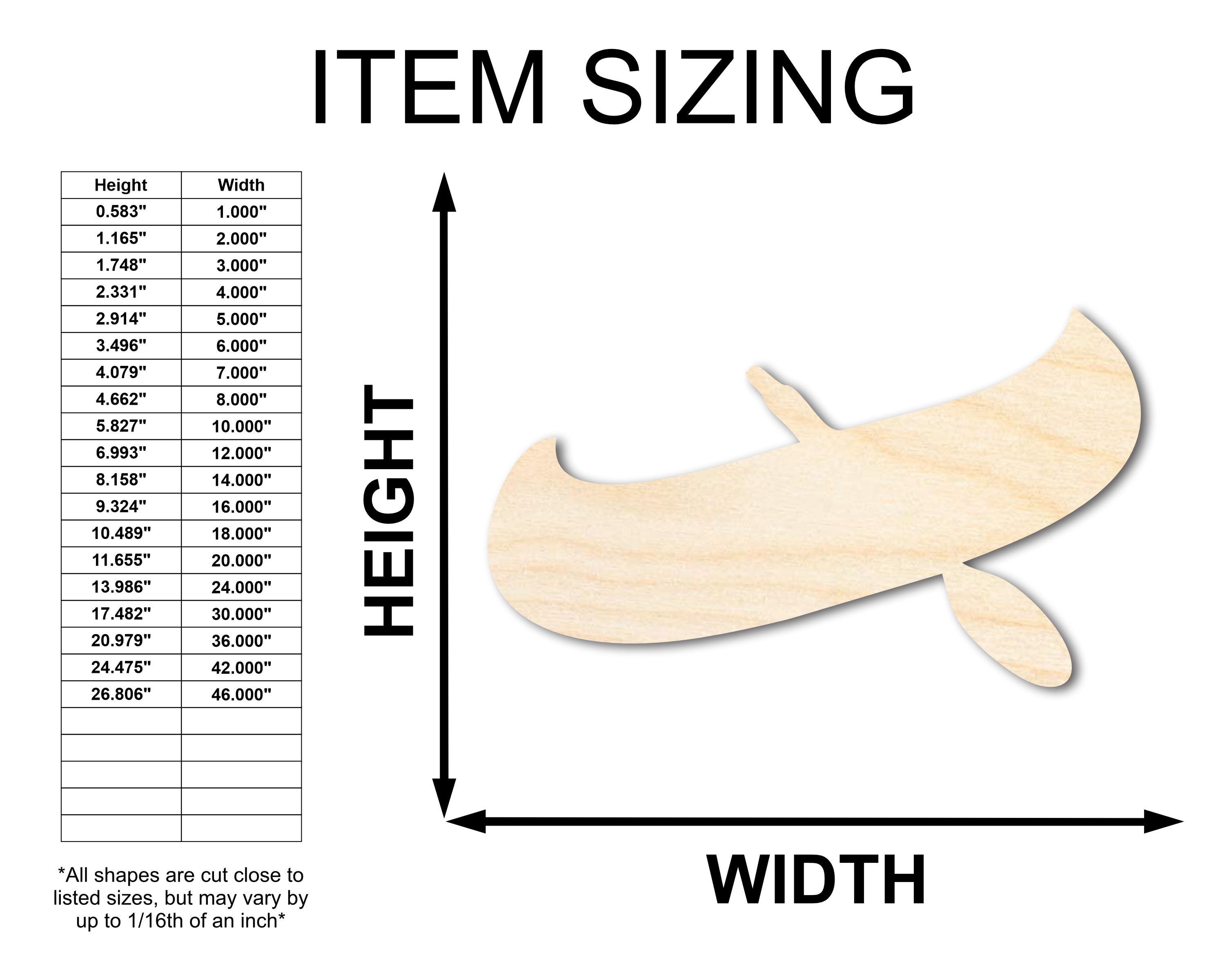 Unfinished Native American Style Wood Canoe Shape Craft Cutout for Up to 46 DIY Projects