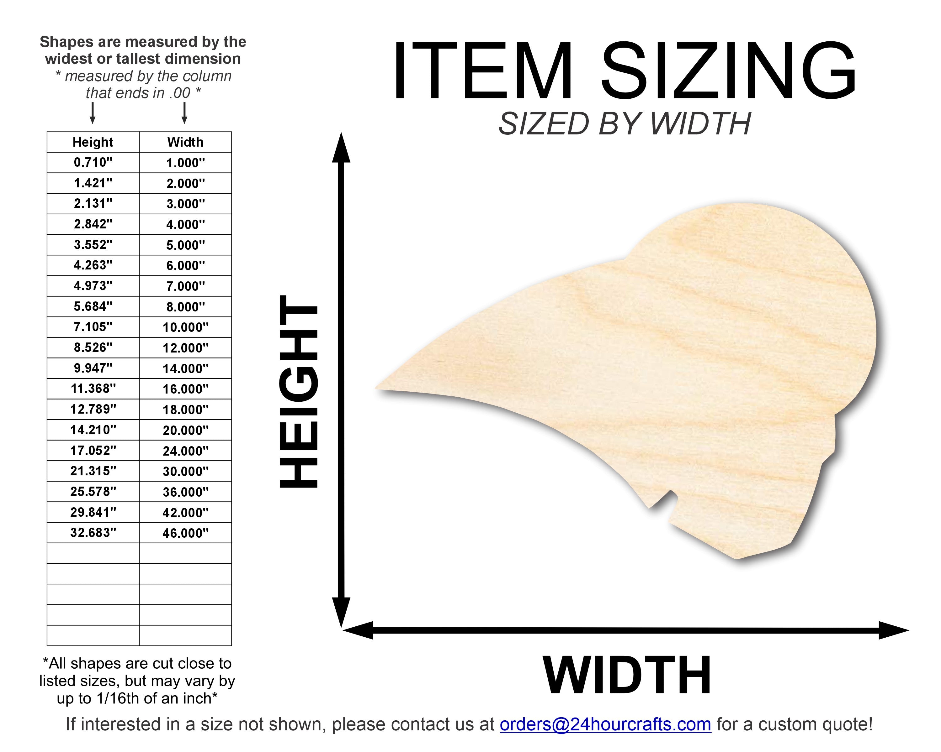 DIY Unfinished Baltic Birch Ram Mascot Shape Cutout - Up to 46 Inches